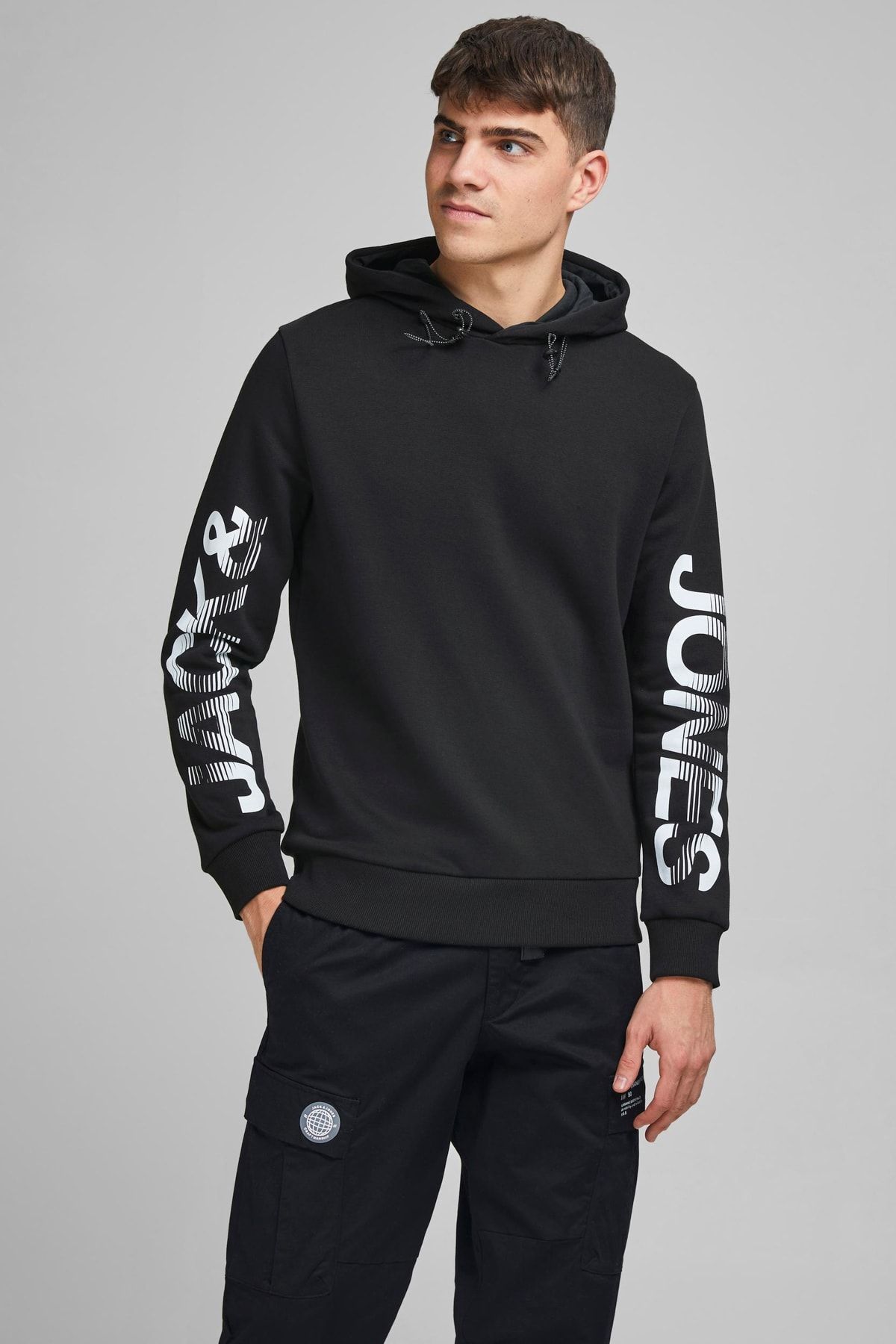 Jack & Jones Kapüşonlu Sweatshirt JCONITCH 12184939