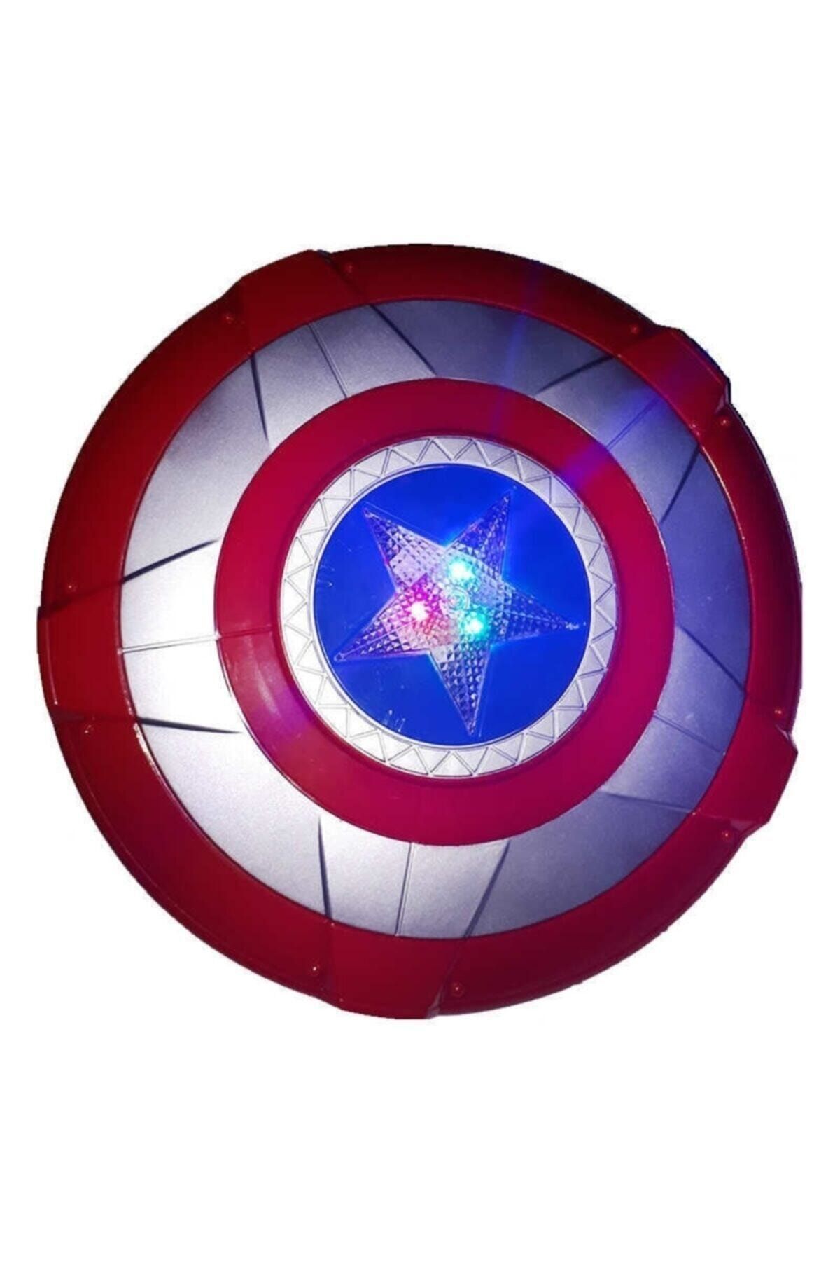 Genel Markalar Captain America Işıklı Sesli Kalkan 30 Cm Kaptan Amerika Kalkanı