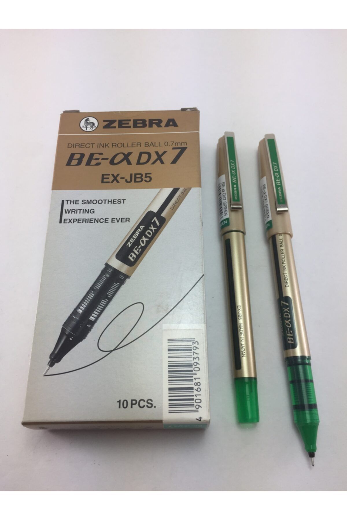 Zebra Dx-7 Iğne Uçlu Likit Mürekkepli 07 Roller (10 Adetli Kutu)