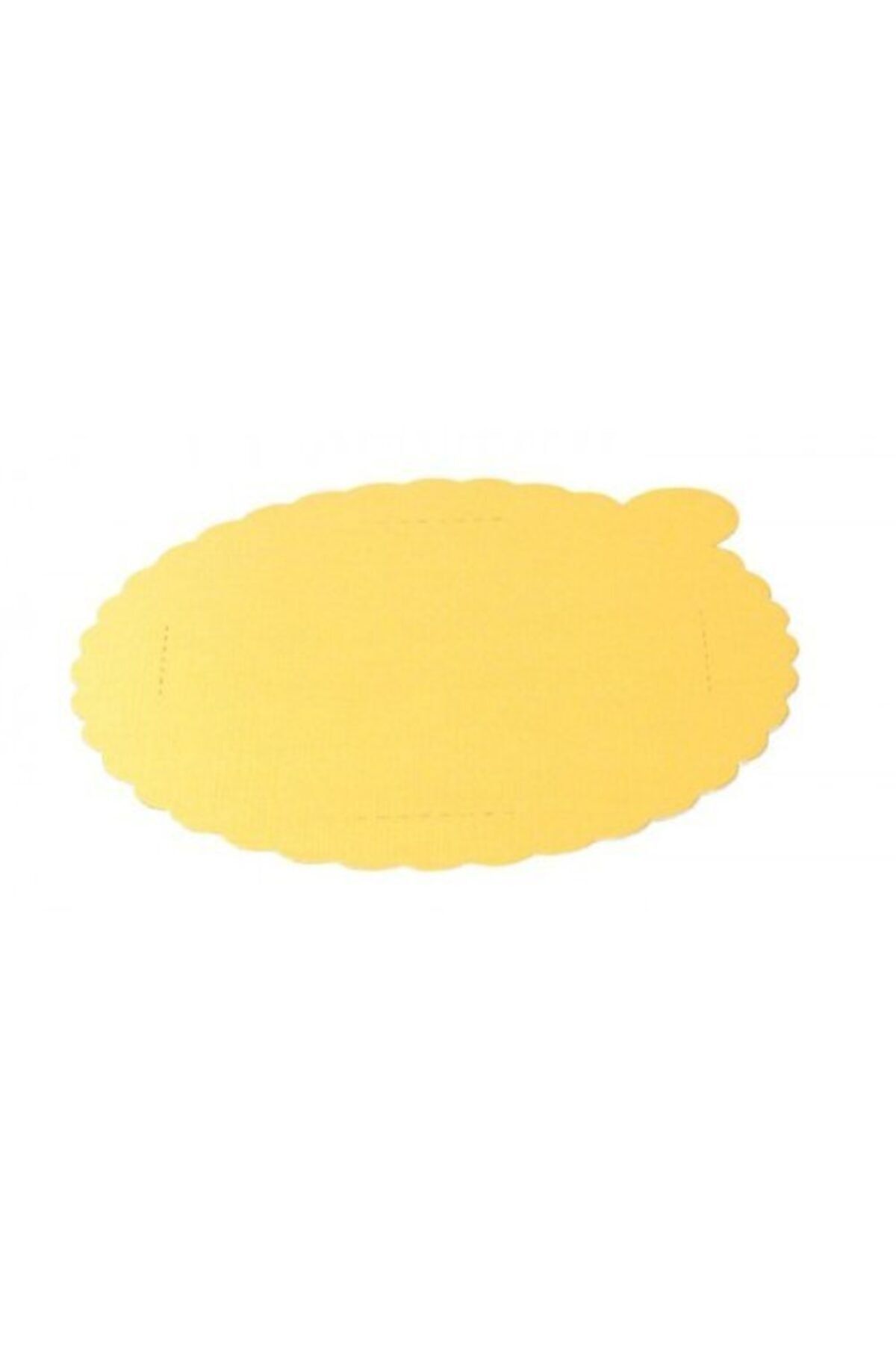 Çap: 20 Cm Kalın (Kalınlık:2mm) Gold Mendil Pasta Altlığı 50 Adet_0