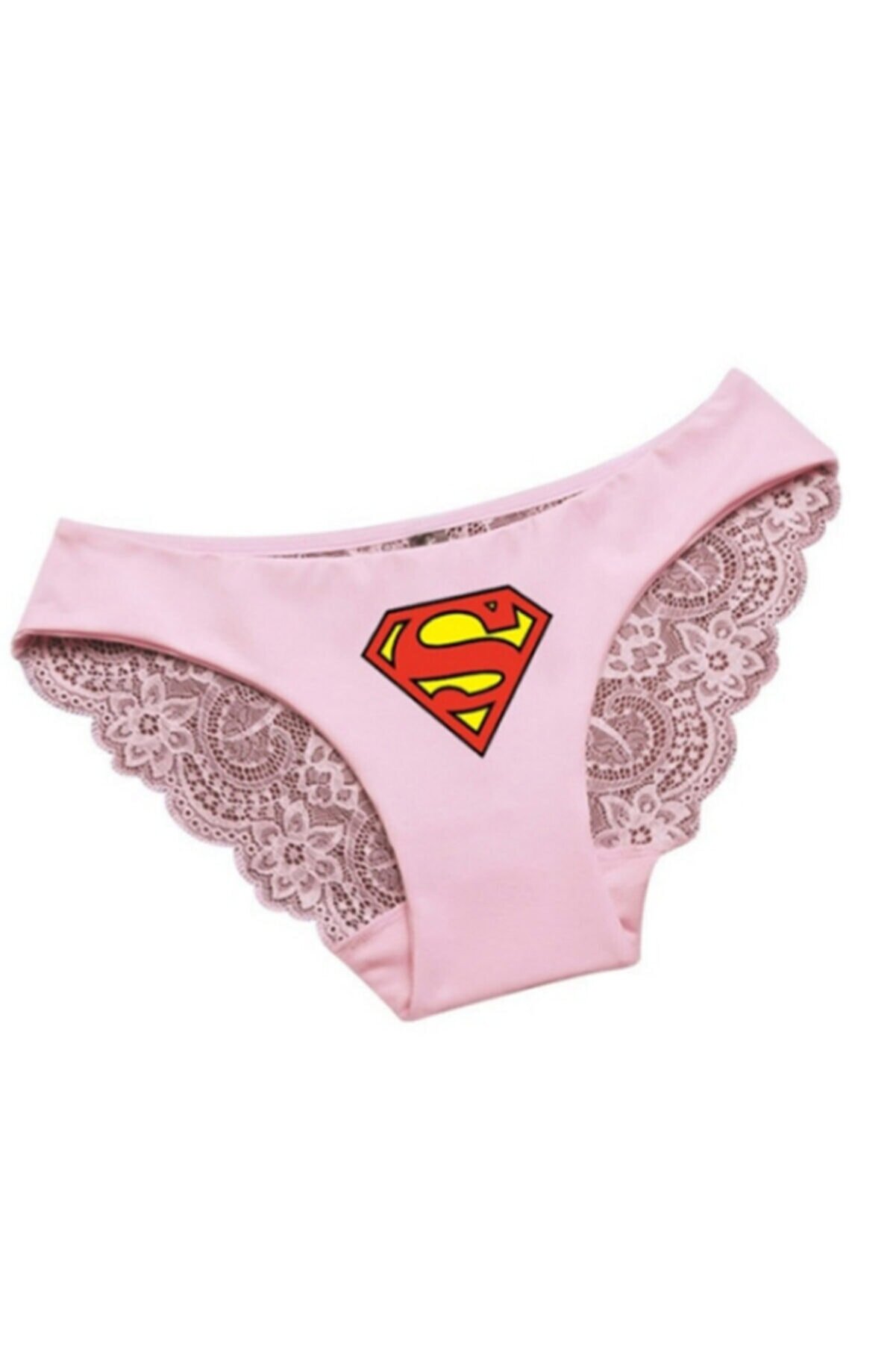 Superman Kadın Pembe İç Çamaşırı