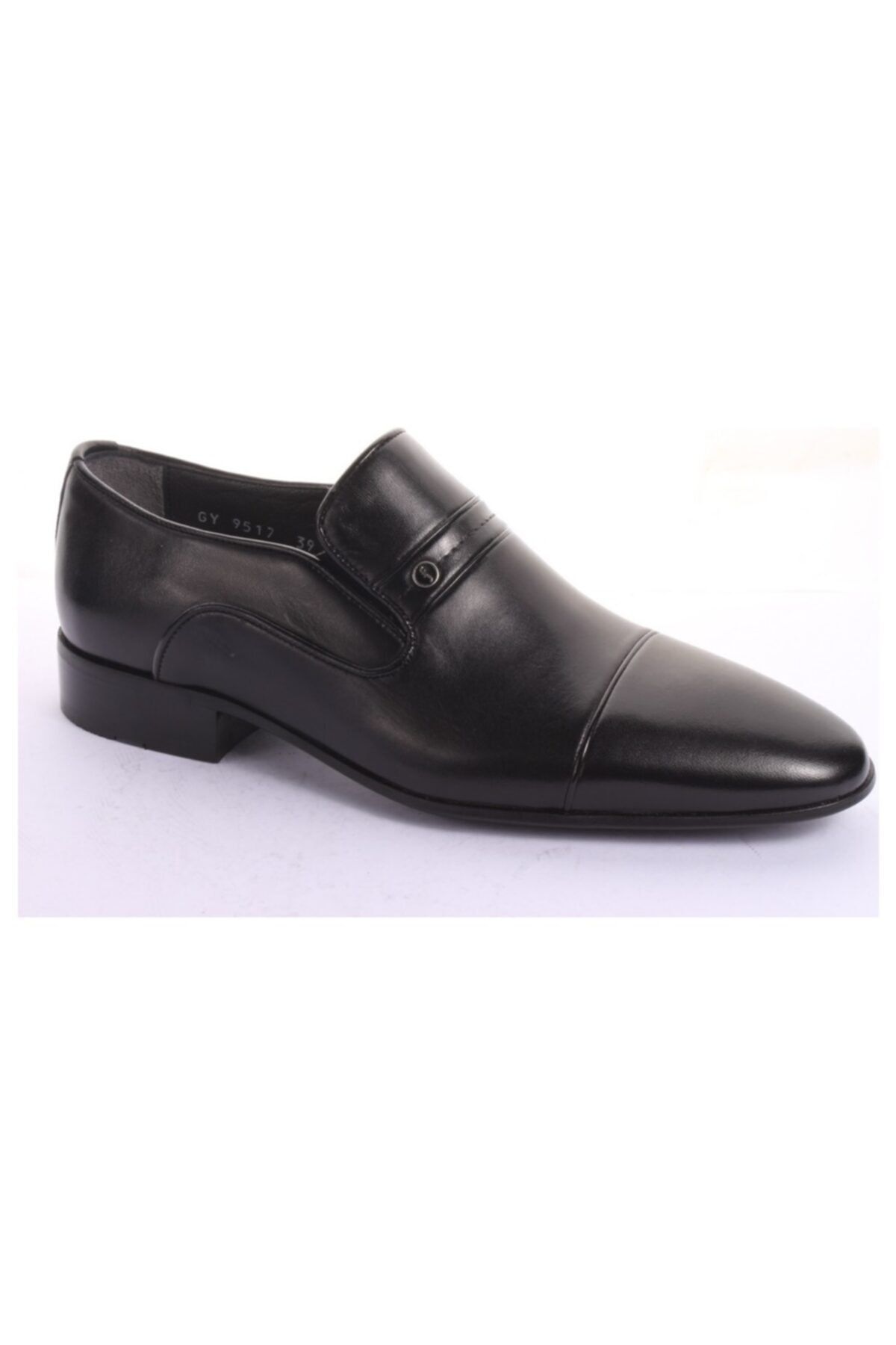 Fosco 9517 Siyah Hakiki Deri Klasik Ayakkabı