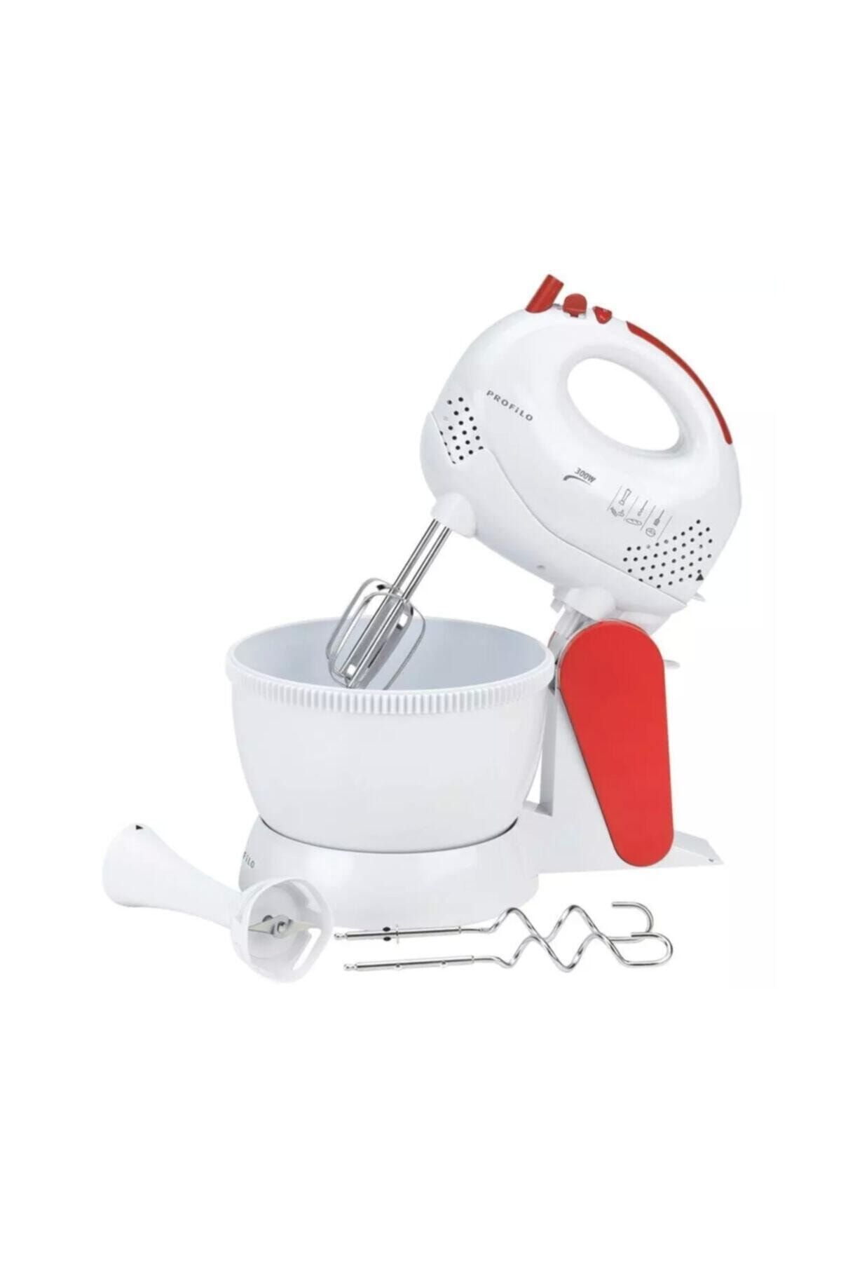 Profilo Mk4630 Turbo Fonsiyonlu 300 W Kazanlı Mikser