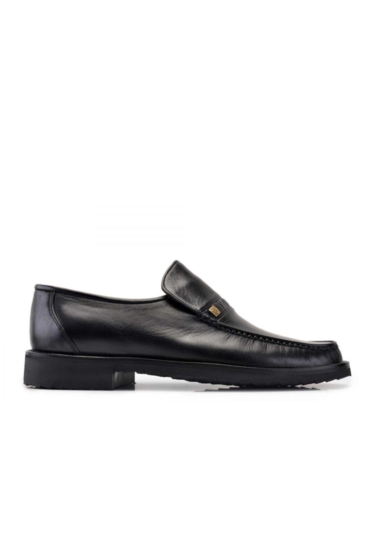 Nevzat Onay Hakiki Deri Siyah Günlük Loafer Erkek Ayakkabı -10532-