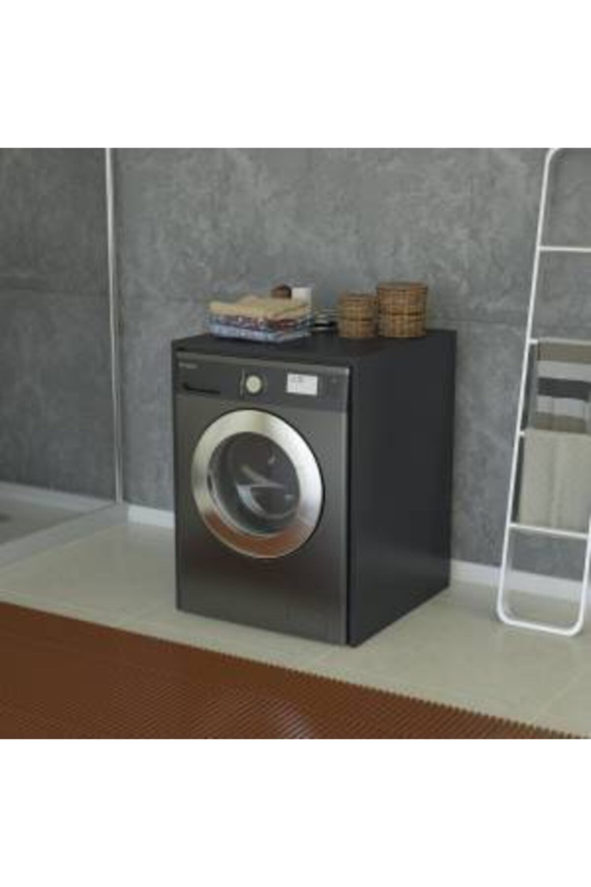 ARS GRUP MOBİLYA Çamaşır Makinesi Korumalığı Banyo Dolabı Çamaşır Makinesi Dolabı