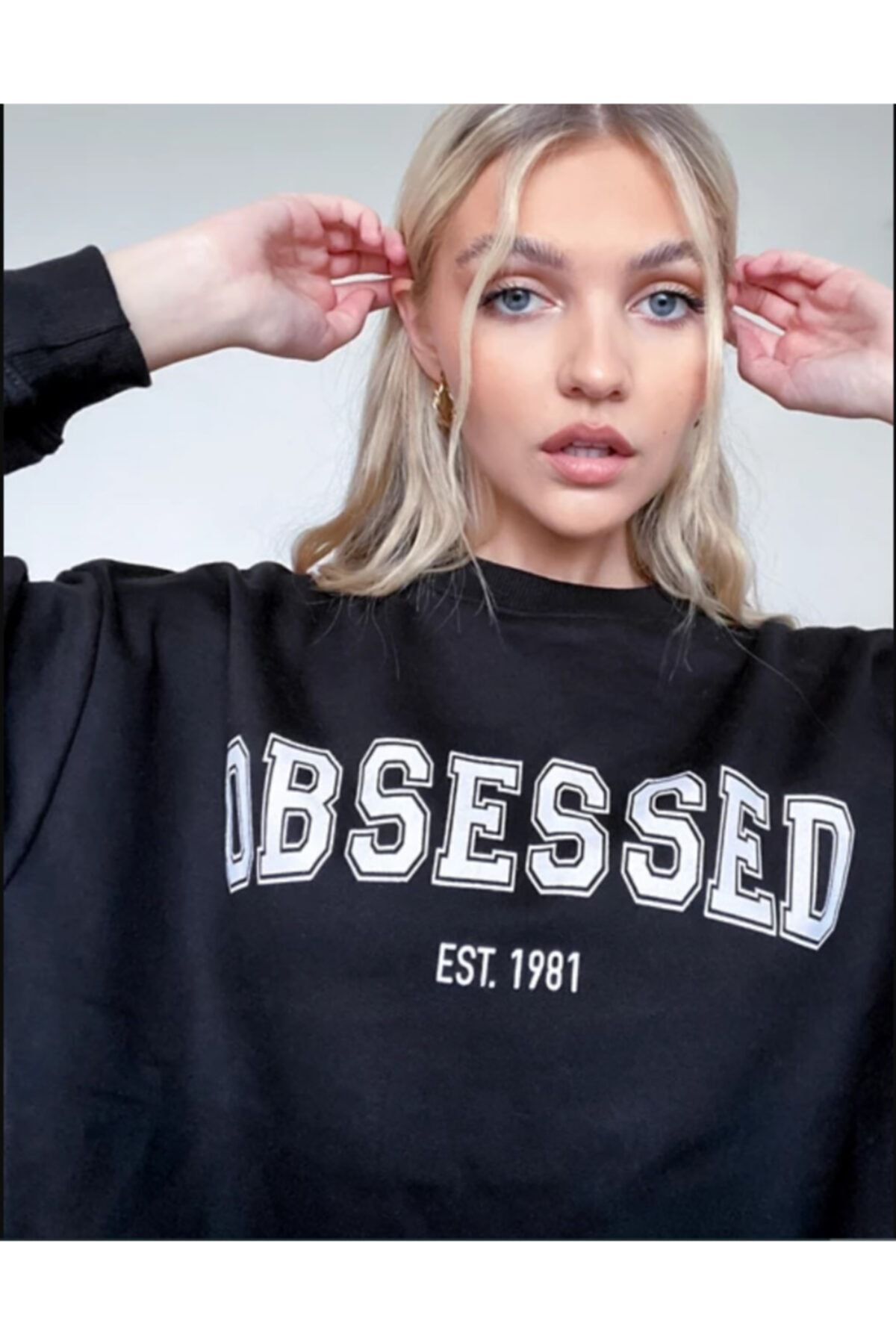 Mightee Obsessed Oversize Sweatshirt