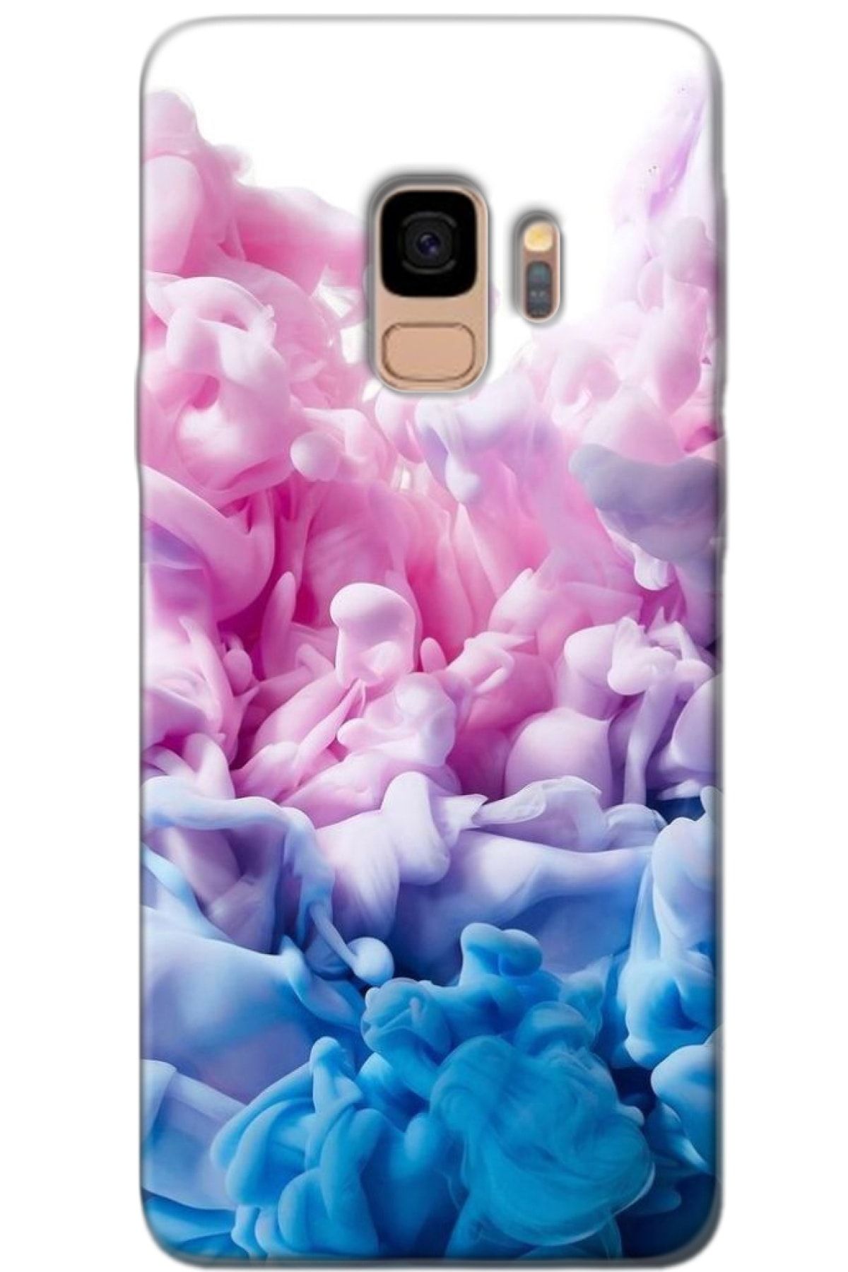 Noprin Samsung Galaxy S9 Kılıf Silikon Baskılı Desenli Arka Kapak