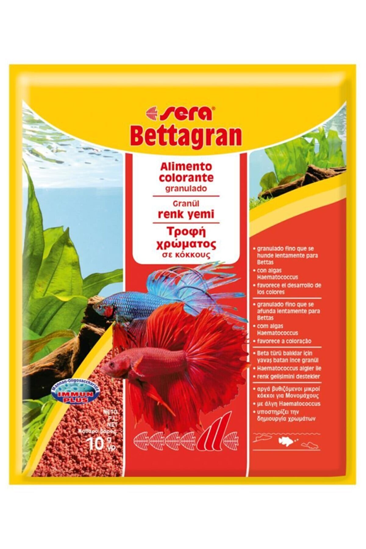 Genel Markalar Bettagran Granül Beta Balığı Renk Yemi 5gr
