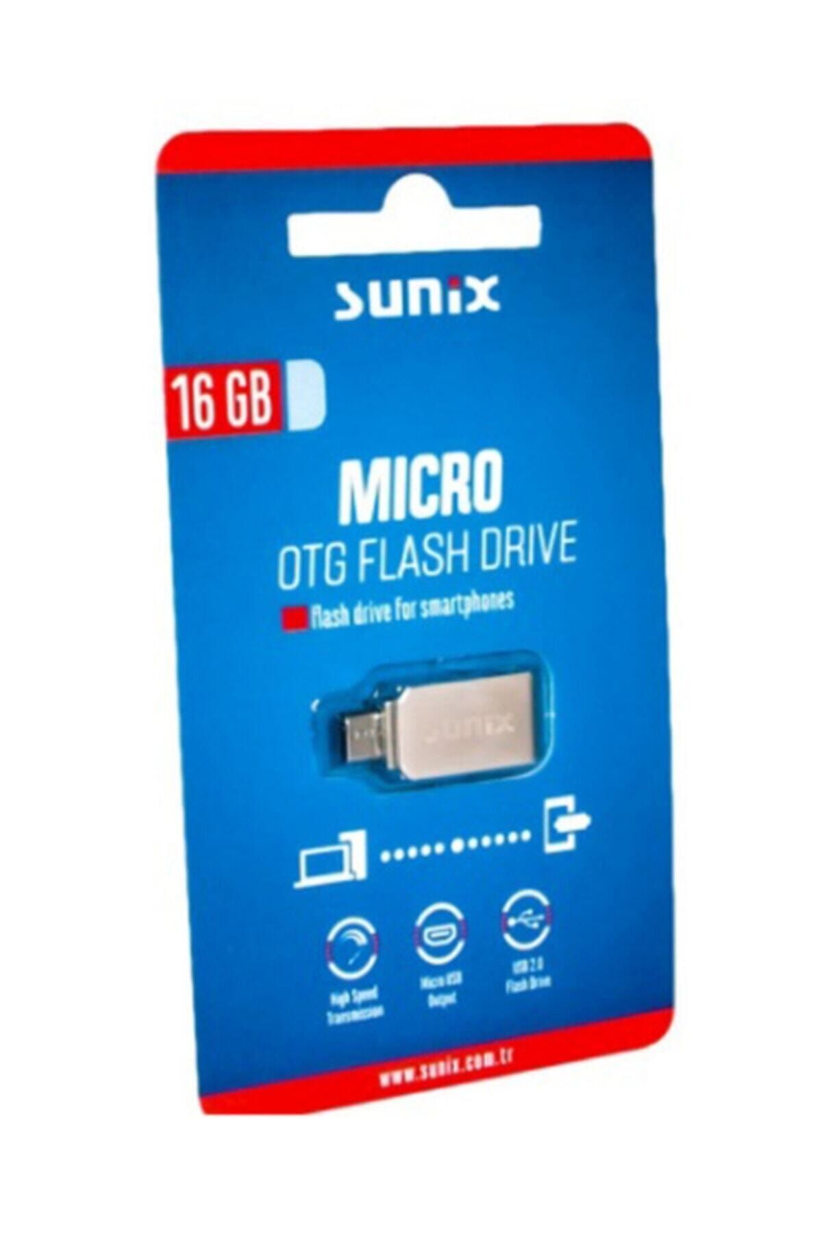Sunix Otg 16 Gb Micro Usb Flash Bellek