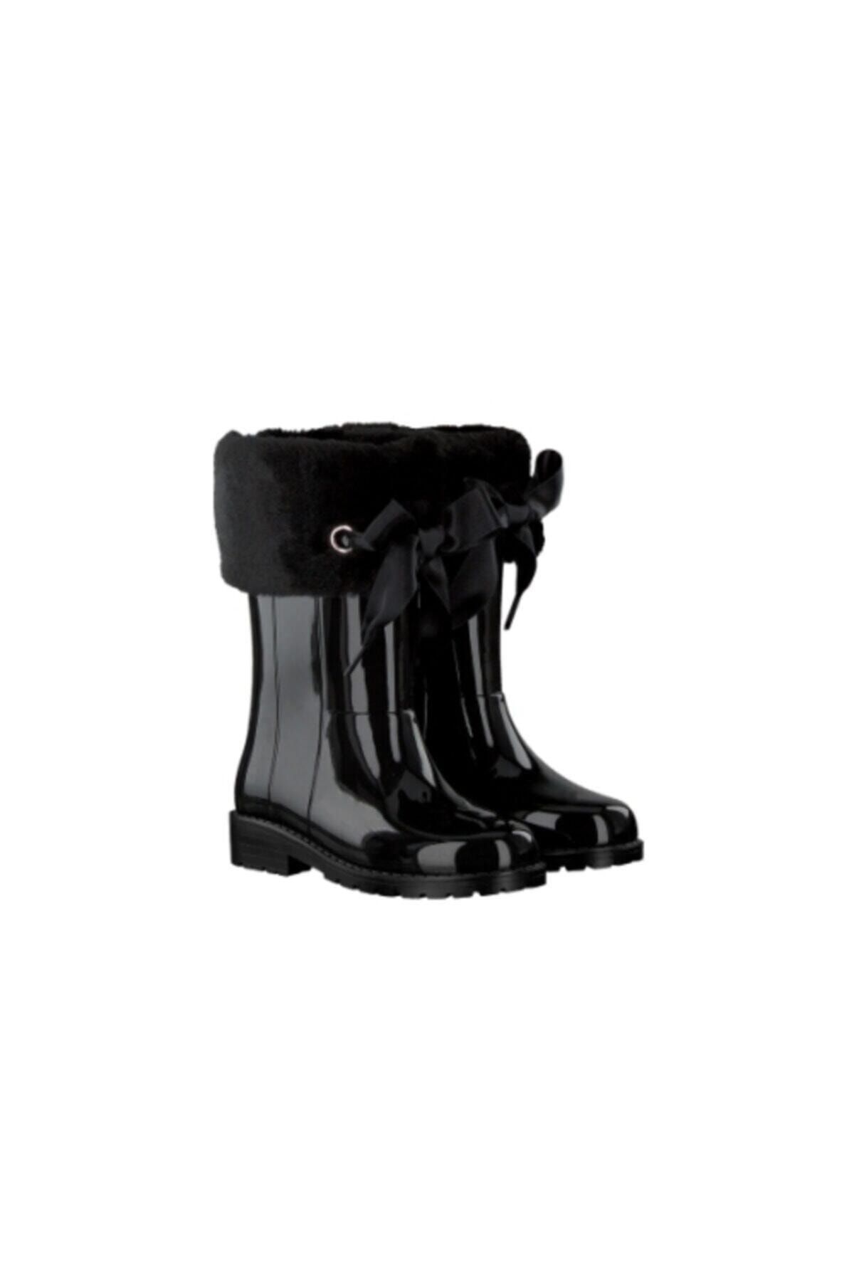 IGOR W10239 Campera Charol Soft Çocuk Siyah Yağmur Çizmesi