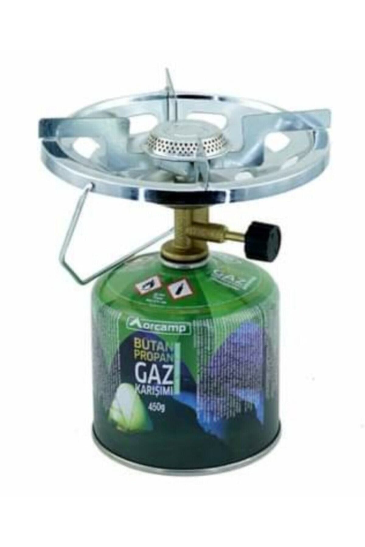 Orcamp Taşınabilir Kamp Ocağı Ve 450ml Kartuşlu Tamtakım Set