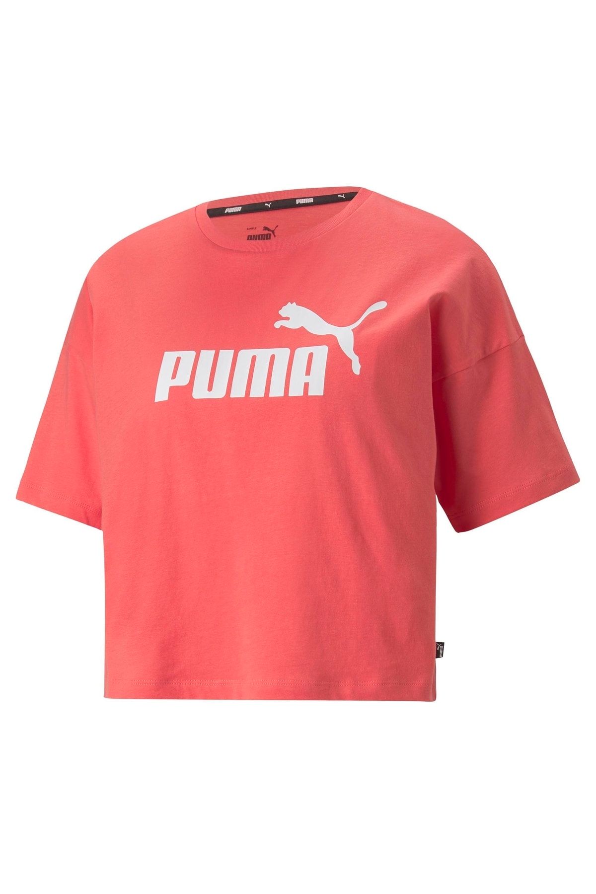Puma 58686658 Ess Cropped Logo Tee Kadın Sporcu Sütyeni