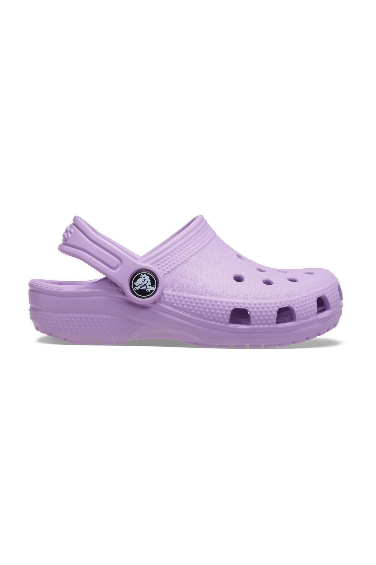 Crocs Mor Classic Clog K Çocuk Sandalet