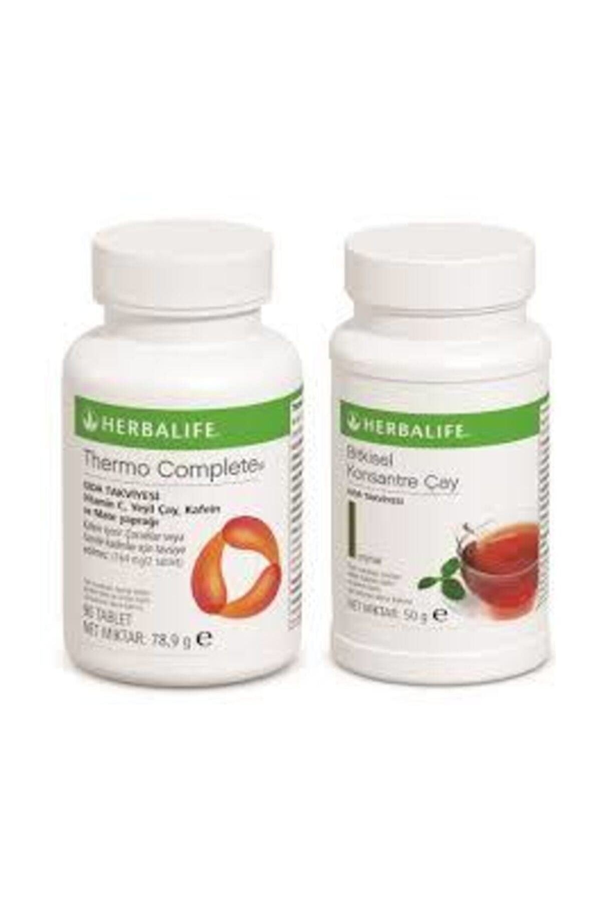 Herbalife Bitkisel Konsantre 50 Gr Çay + Thermo Complete™ 90 Tablet
