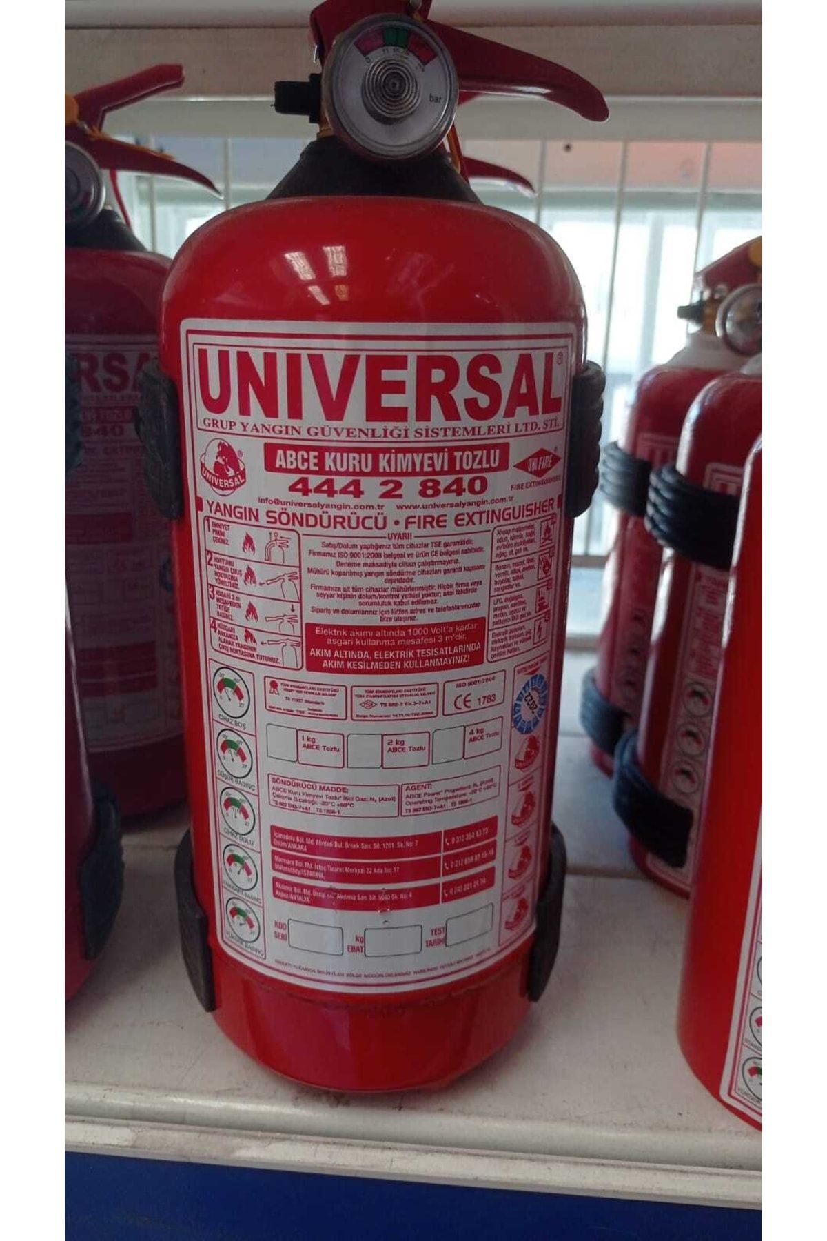 Universal Yangın Tüpü 2kg