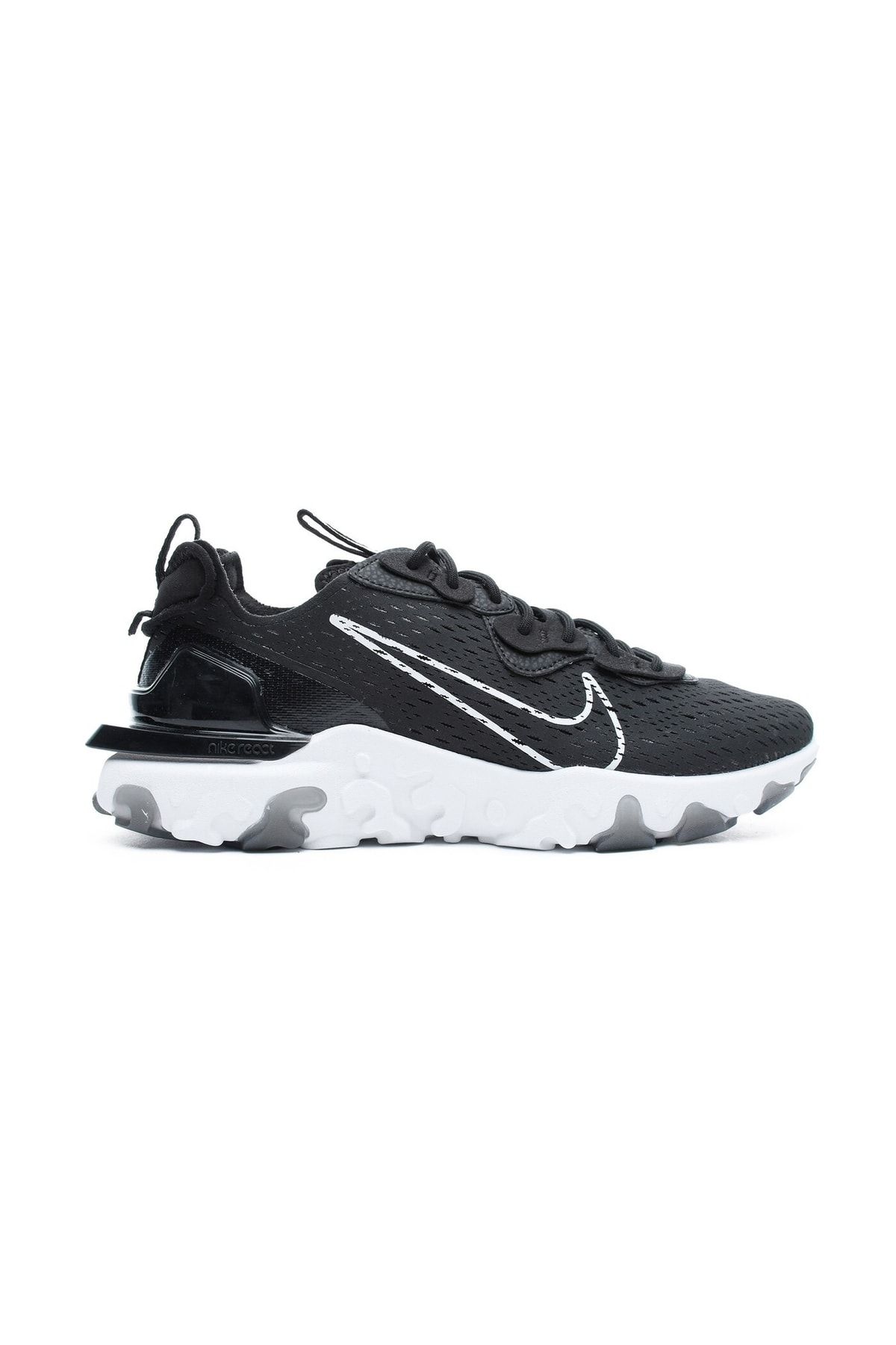 Nike Siyah - React Vision Sneaker Erkek Ayakkabı