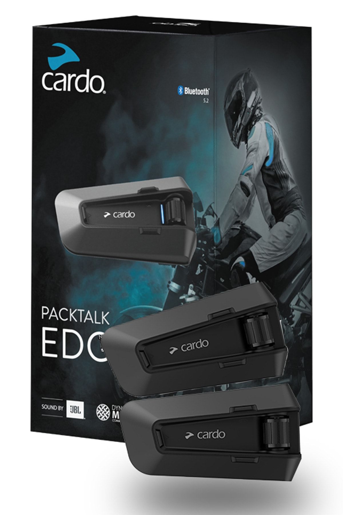 Cardo Packtalk Edge Duo Jbl Bluetooth Ve Intercom (ikili Paket)