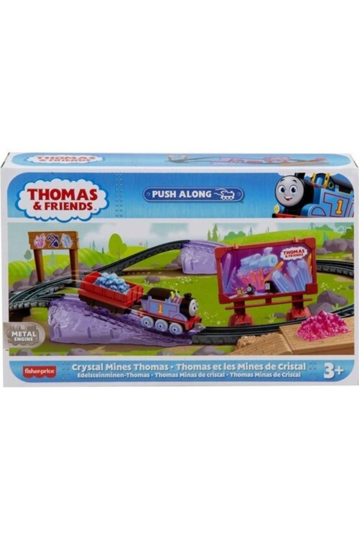 Mattel Thomas ve Arkadaşları Tren Seti Hgy82 Hgy83 Lisanslı Ürün