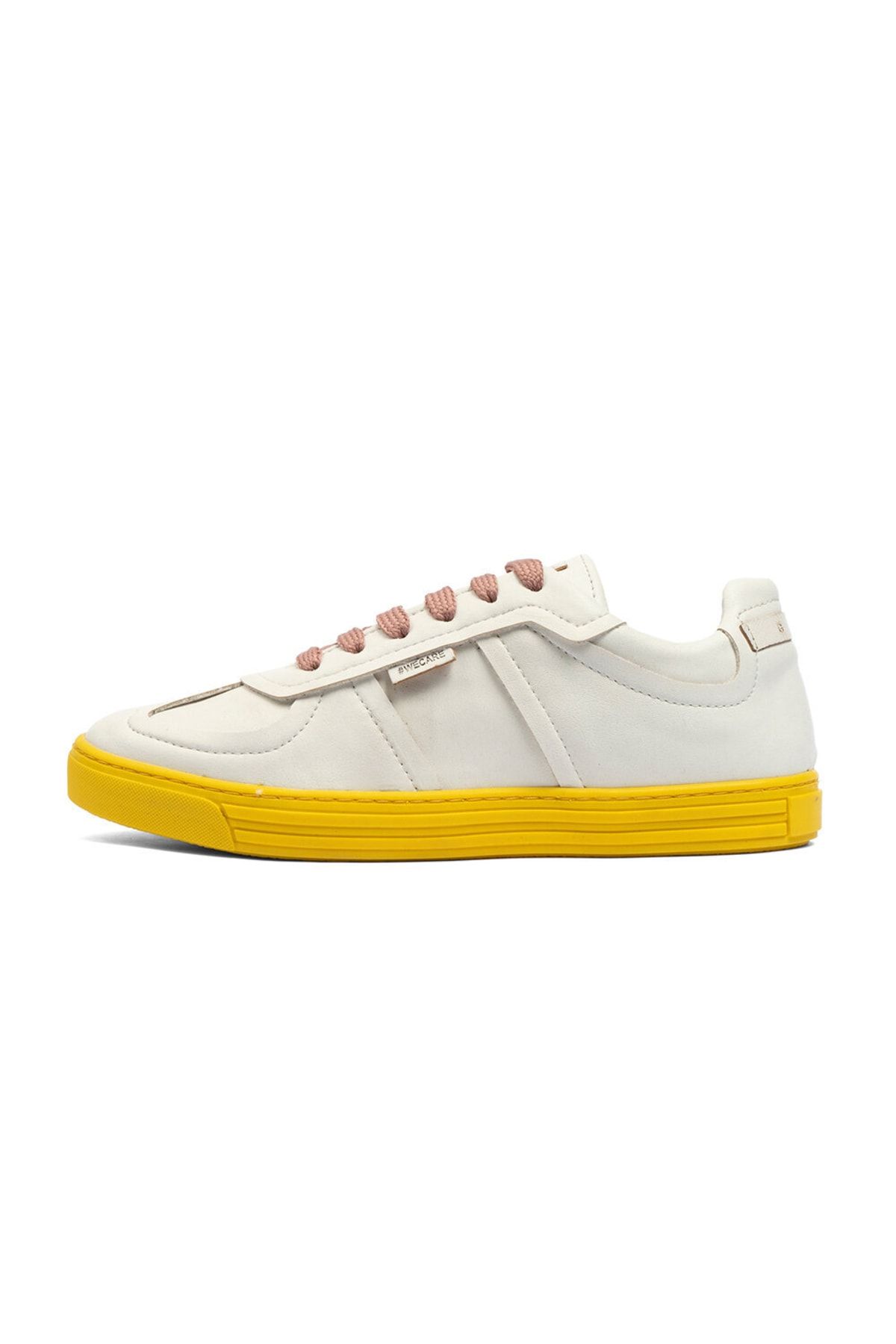 Greyder Lab Kadın Beyaz Hakiki Deri Sneaker Ayakkabı Gl22172