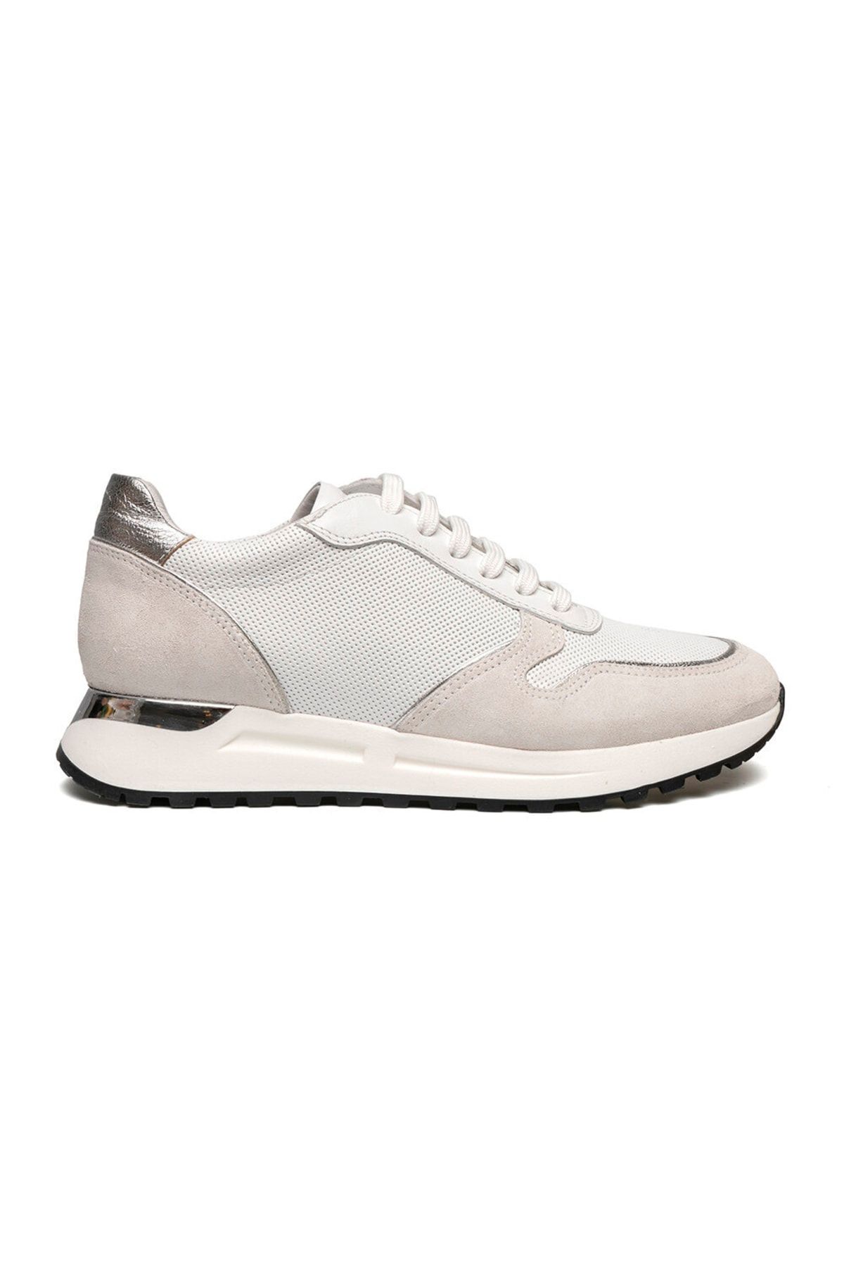 Greyder Kadın Beyaz Hakiki Deri Sneaker Ayakkabı 2y2sa57935