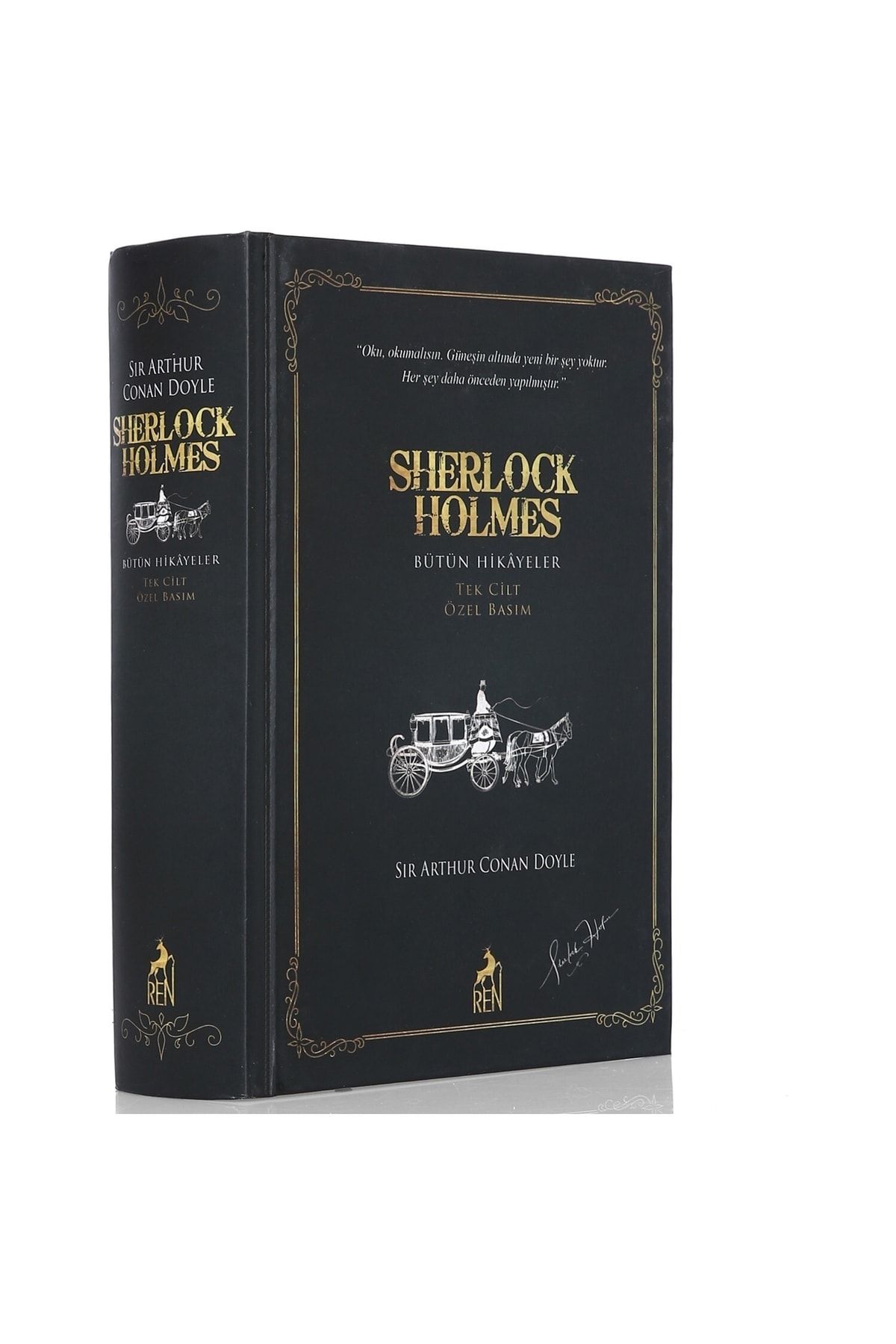 Ren Kitap Sherlock Holmes-bütün Hikayeler Tek Cilt Özel Basım - Sir Arthur Conan Doyle