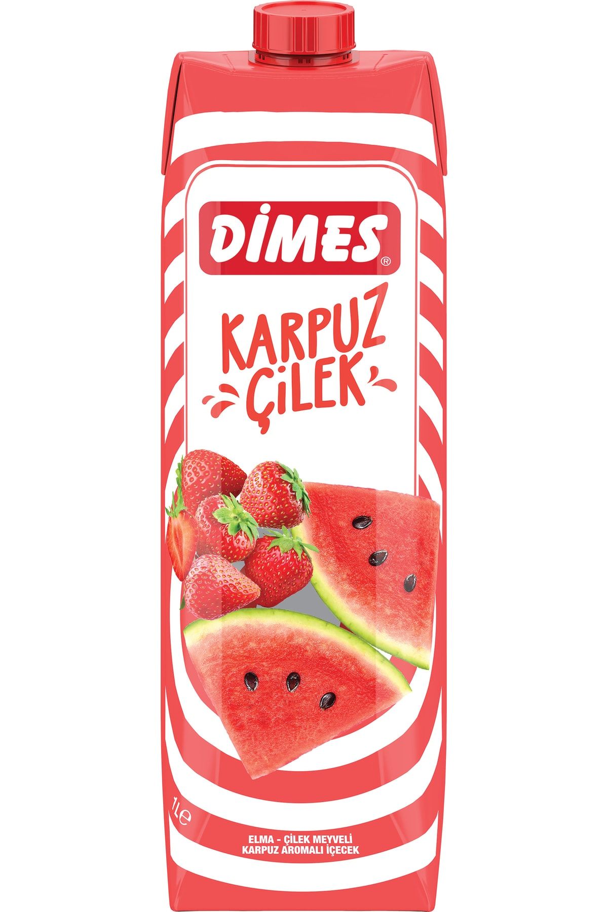 Dimes Karpuz Çilek Içeceği Pr 1l*12 Adet