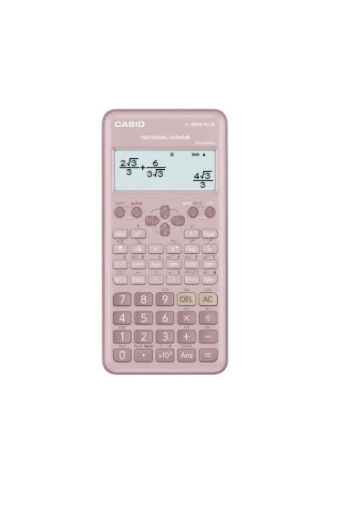 Casio Fx-82es Plus Pembe Bilimsel Fonksiyonlu Hesap Makinesi 2.versiyon