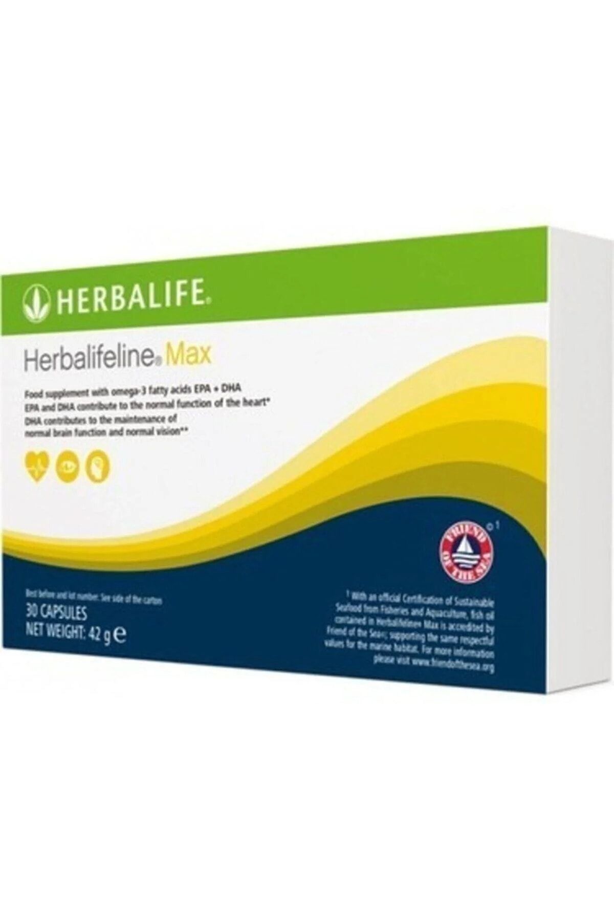 Herbalife Line Max 30 Kapsül Kalp Krizini Önler Sağlıklı Uyku Sağlar