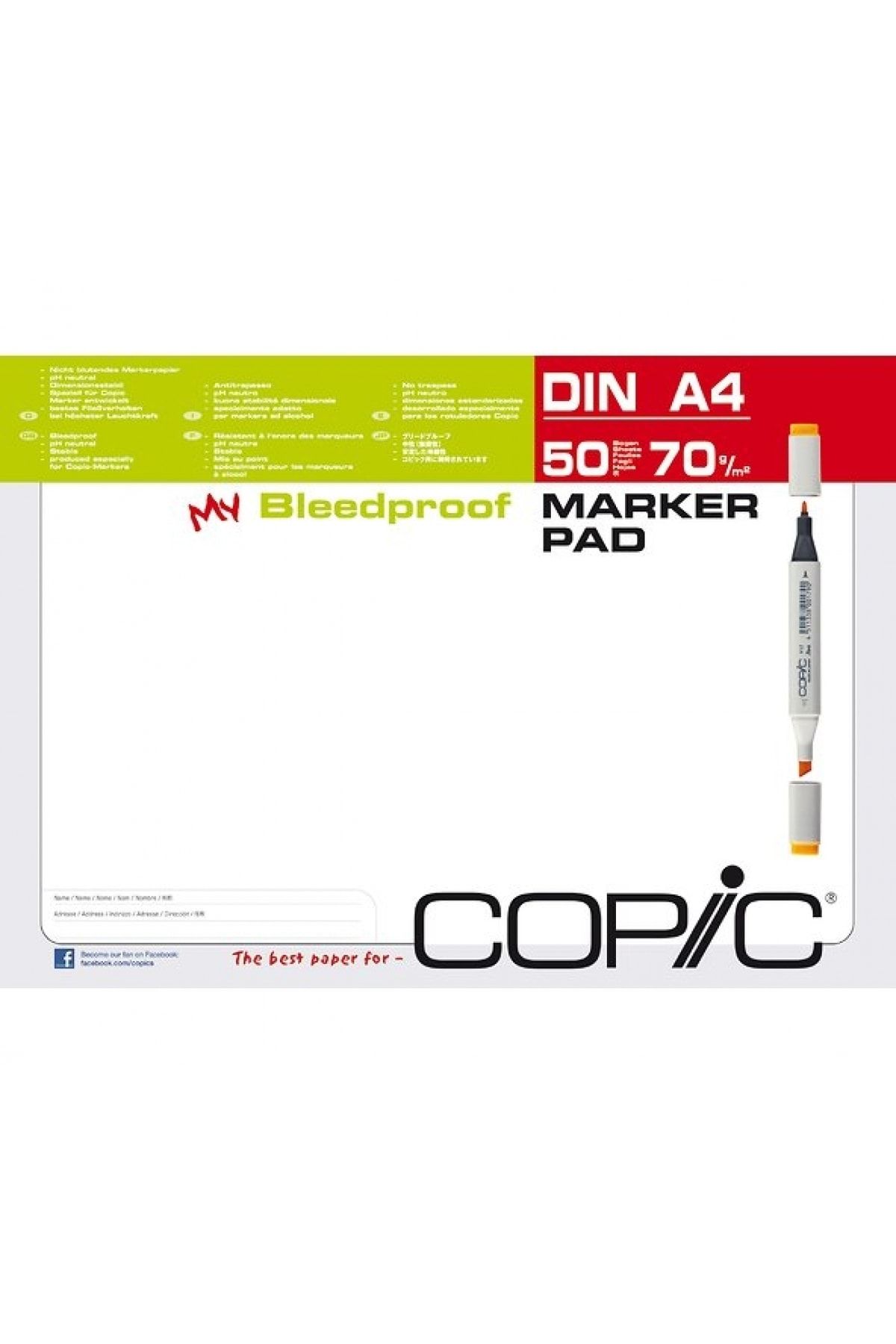 copic Marker Defteri A4 · 70 G