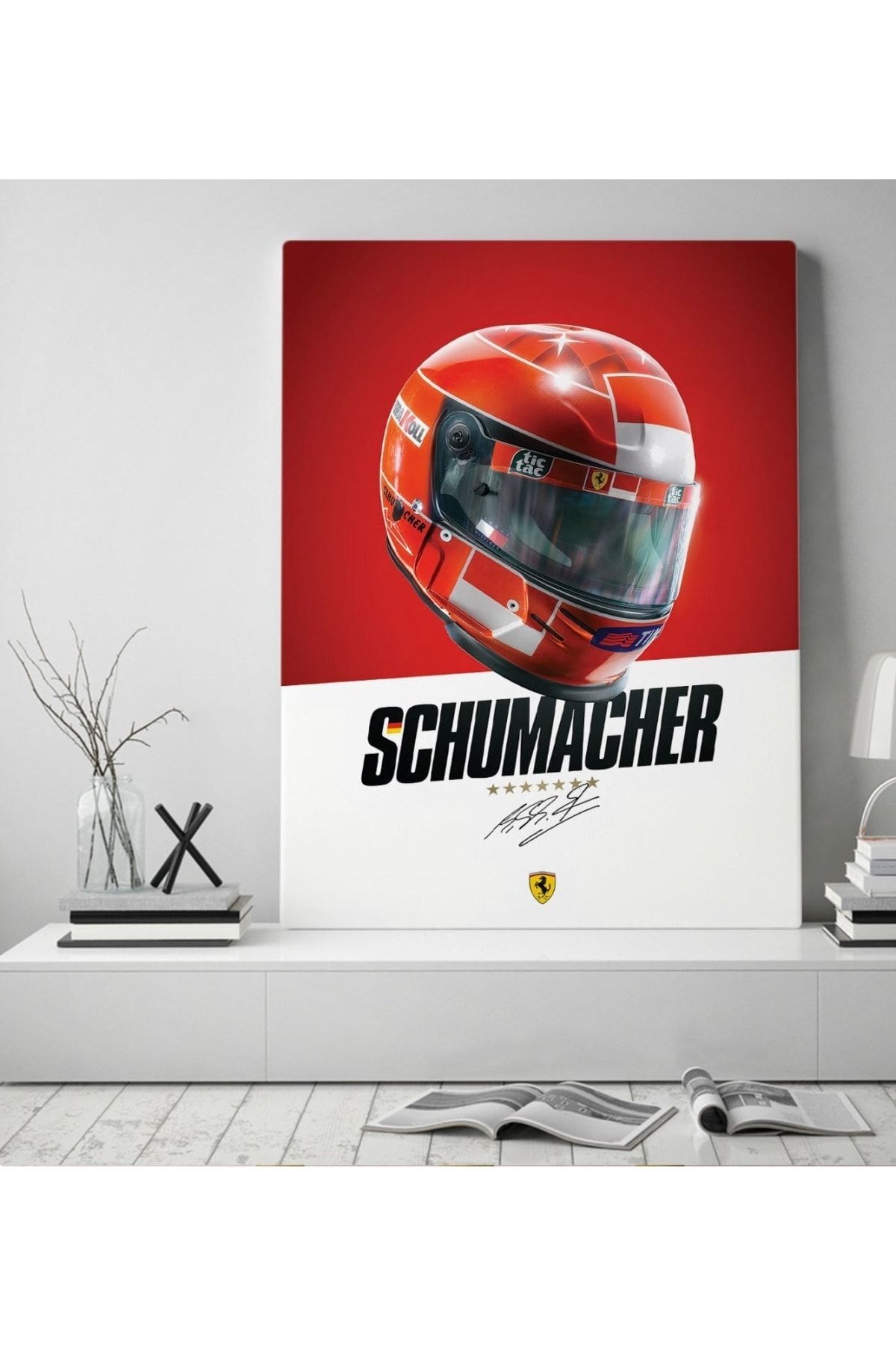 Bk Gift Gift Schumacher Tasarımlı Kanvas Tablo 50x70cm-1