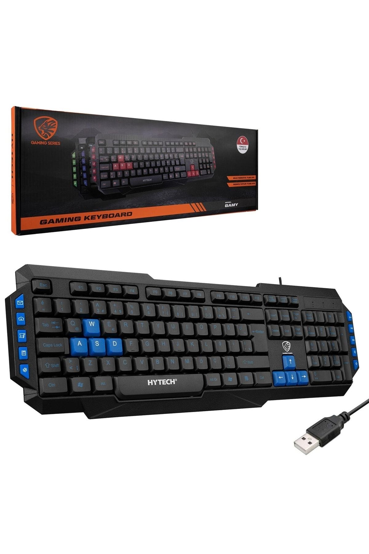 Hytech Kablolu Oyuncu Klavye Q Hyk-46