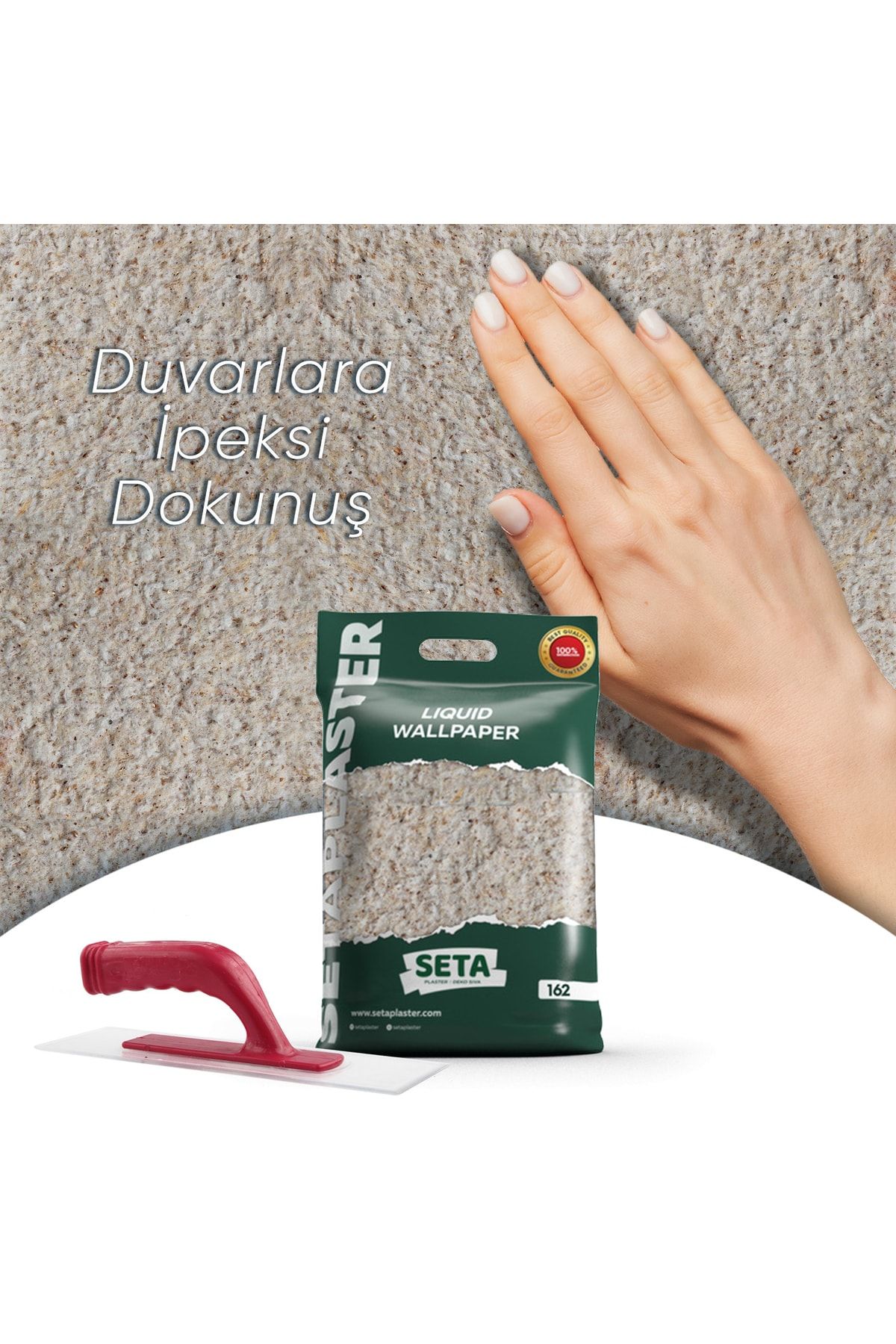 SETA PLASTER S162 - Ipek Sıva | Canlı Sıva | Dekoratif Sıva