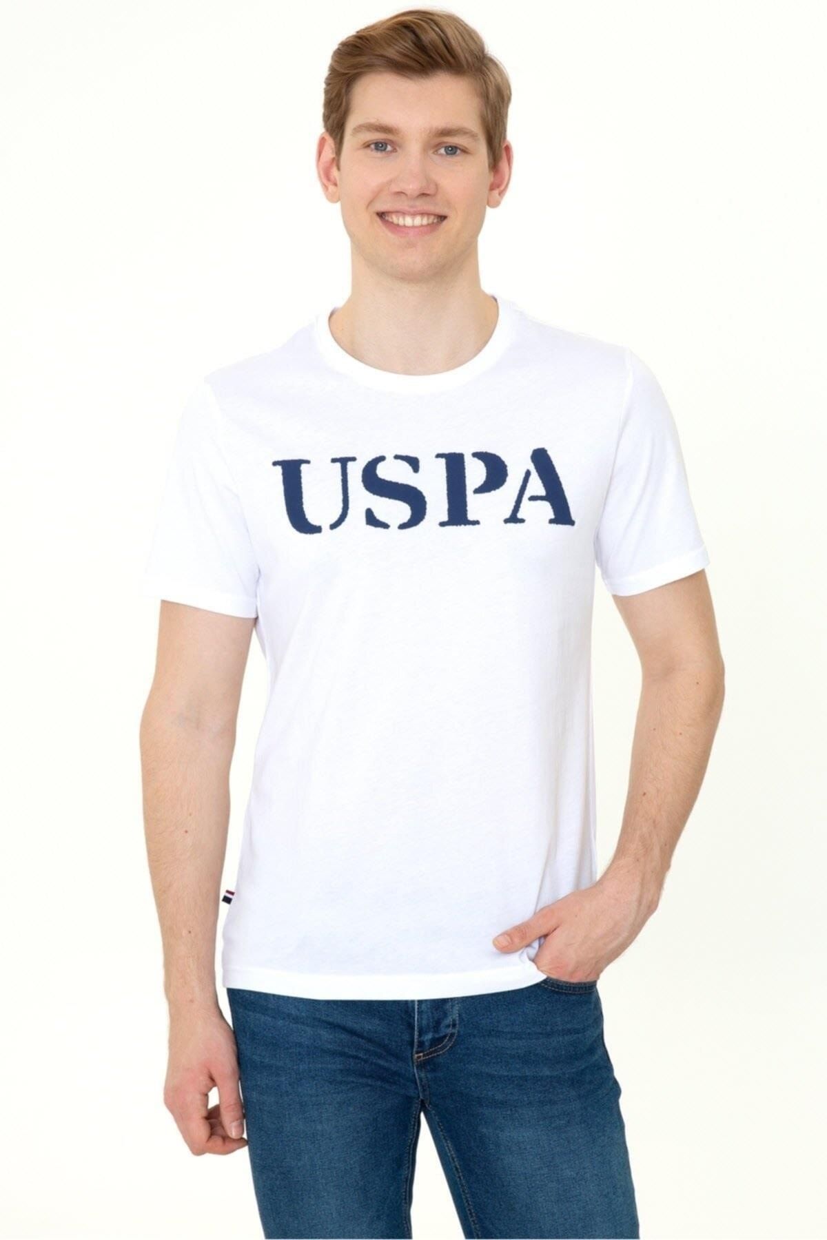 U.S. Polo Assn. Beyaz Erkek T-shirt G081sz011.000.1350567
