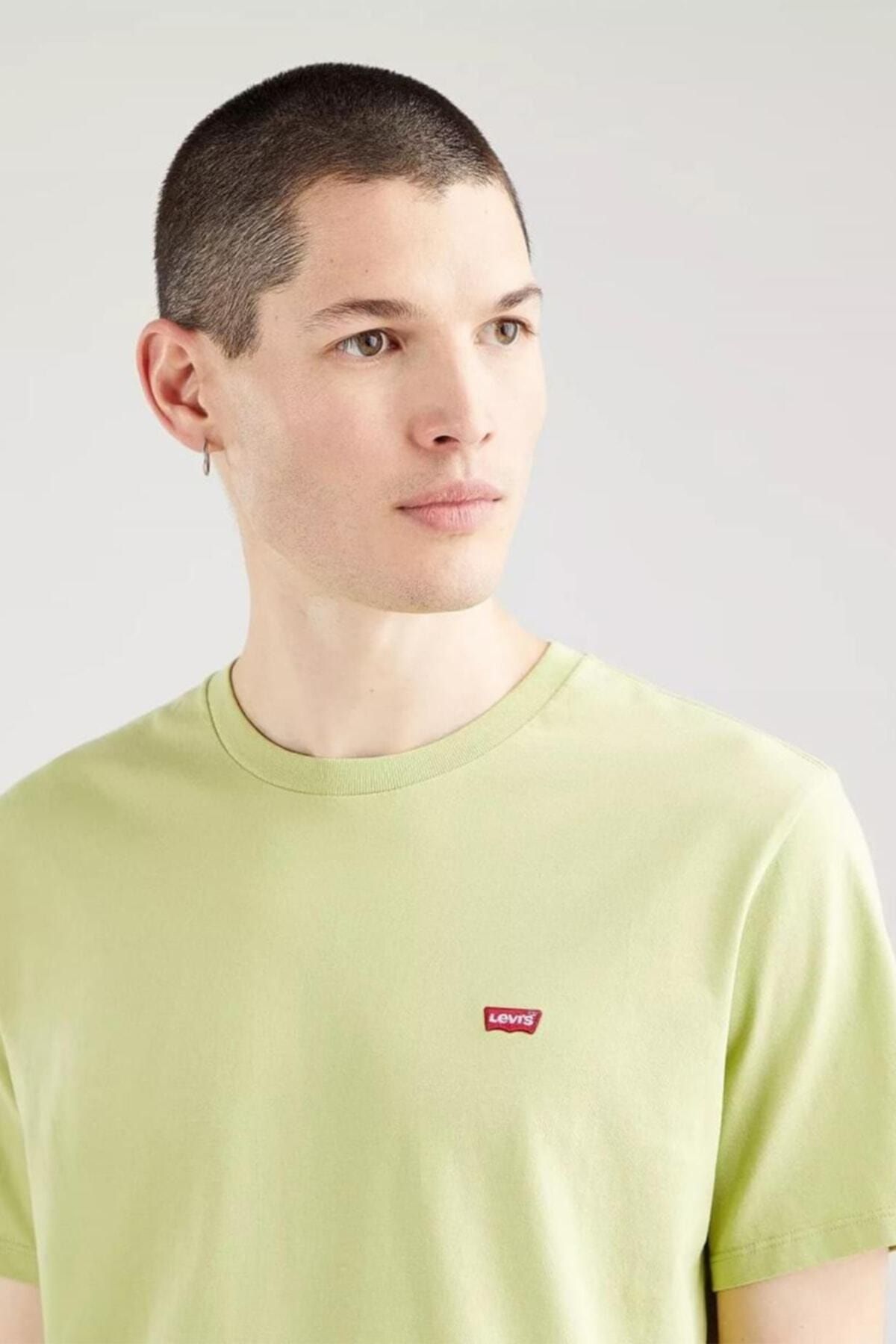 Levi's Erkek Yeşil T-shirt 56605-0126