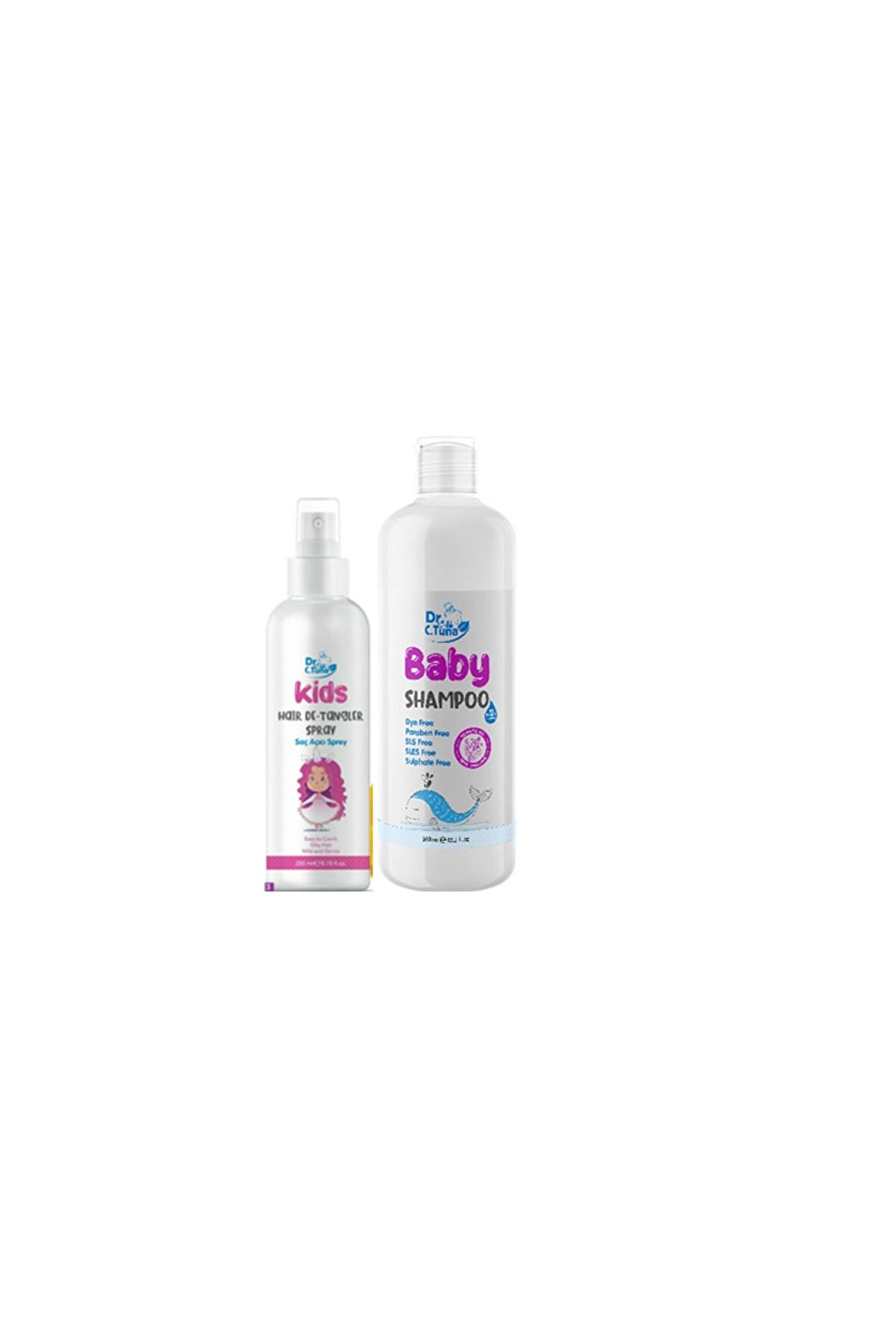 Farmasi Dr.c.tuna Baby Bebek Şampuanı 360 Ml Ve Kids Saç Açıcı Sprey 200 Ml