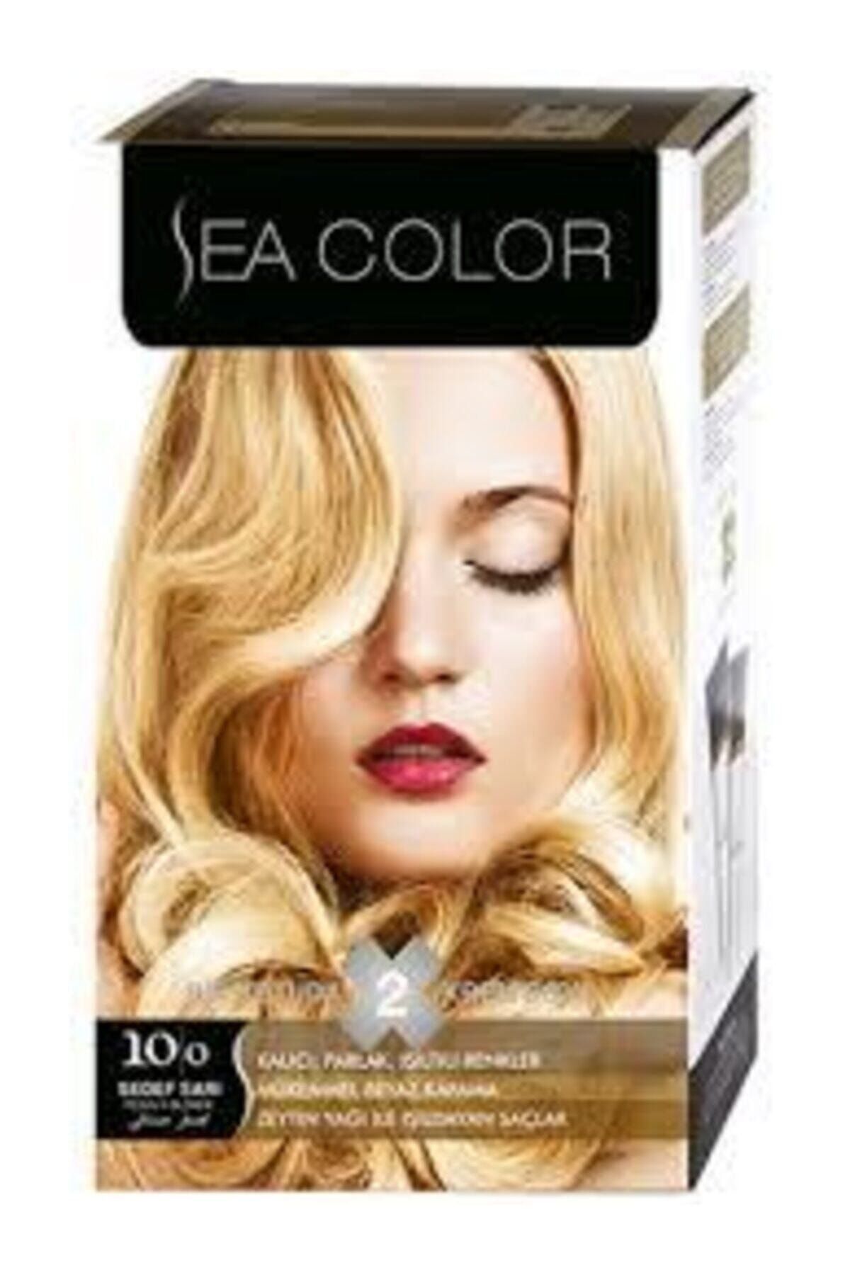 Sea Color Saç Boyası 10,0 Sedef Sarısı