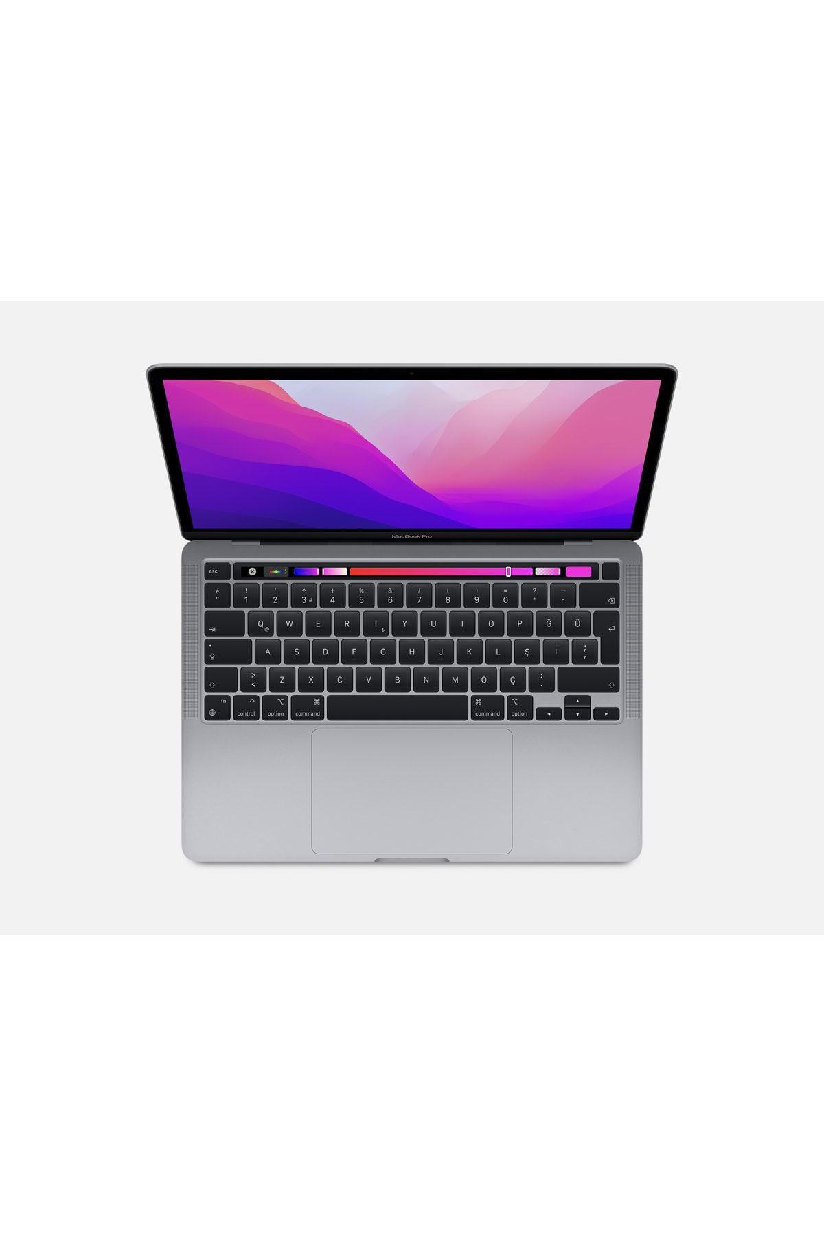 Apple Macbook Pro 13.3 Inç M2 Çip 8cpu 10gpu 8gb 256gb Ssd Uzay Grisi Mneh3tu/a