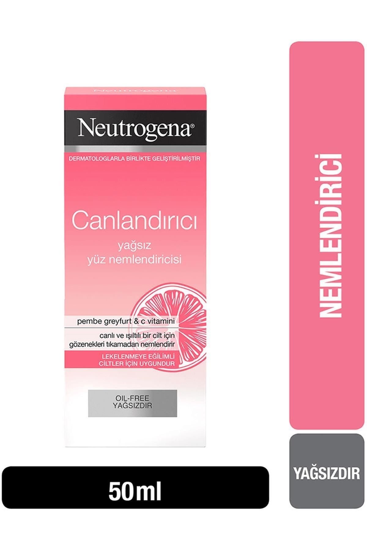 Neutrogena Dağ Private Cosmetics Visibly Clear Canlandırıcı Pembe Greyfurt Yağsız Nemlendirici 50 Ml
