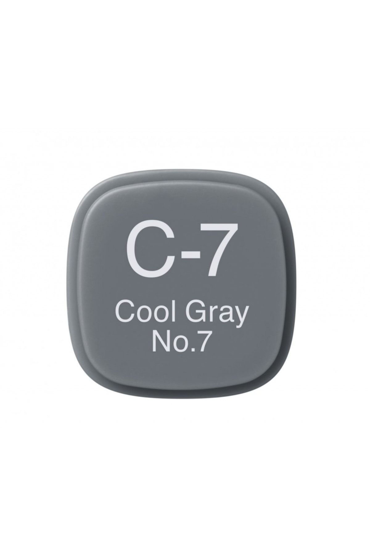 copic Marker Kalemi C7 Cool Gray No.7