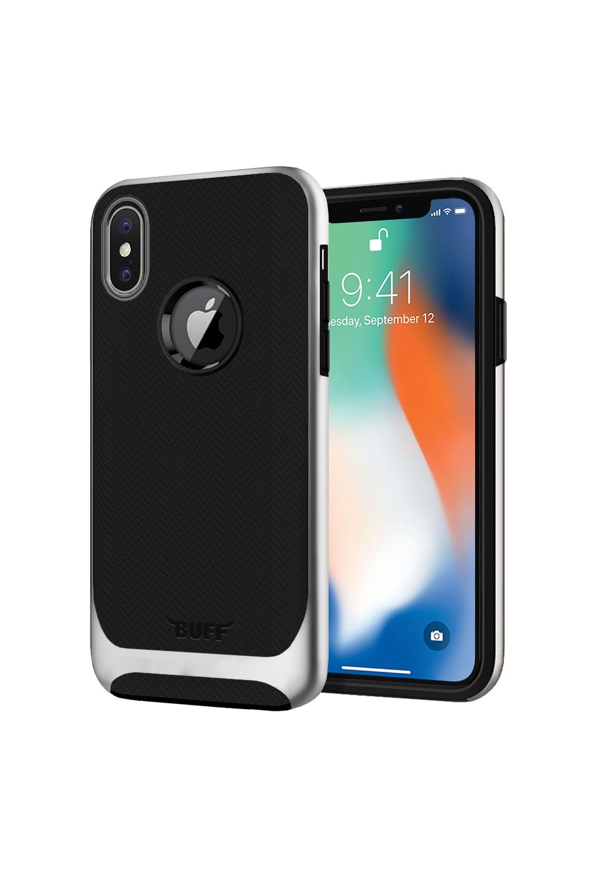 Buff Labs Buff Iphone X New Armor Kılıf Silver