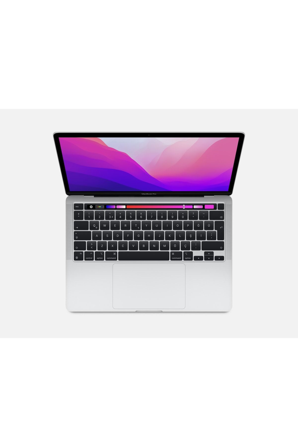 Apple Macbook Pro 13.3 Inç M2 Çip 8cpu 10gpu 8gb 512gb Ssd Gümüş Mneq3tu/a