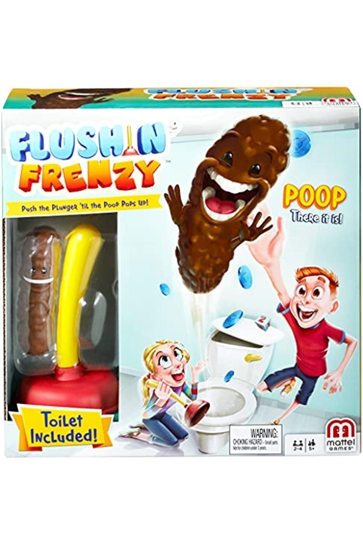 Mattel Flushin' Frenzy Kutu Oyunu Fww30