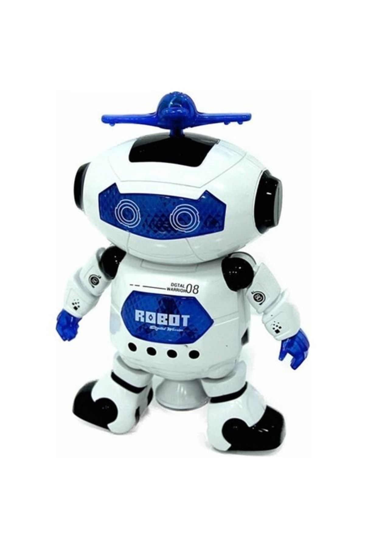 Genel Markalar Pilli Işıklı Dans Eden Robot - Oyuncak Robot - Eğitici Robot