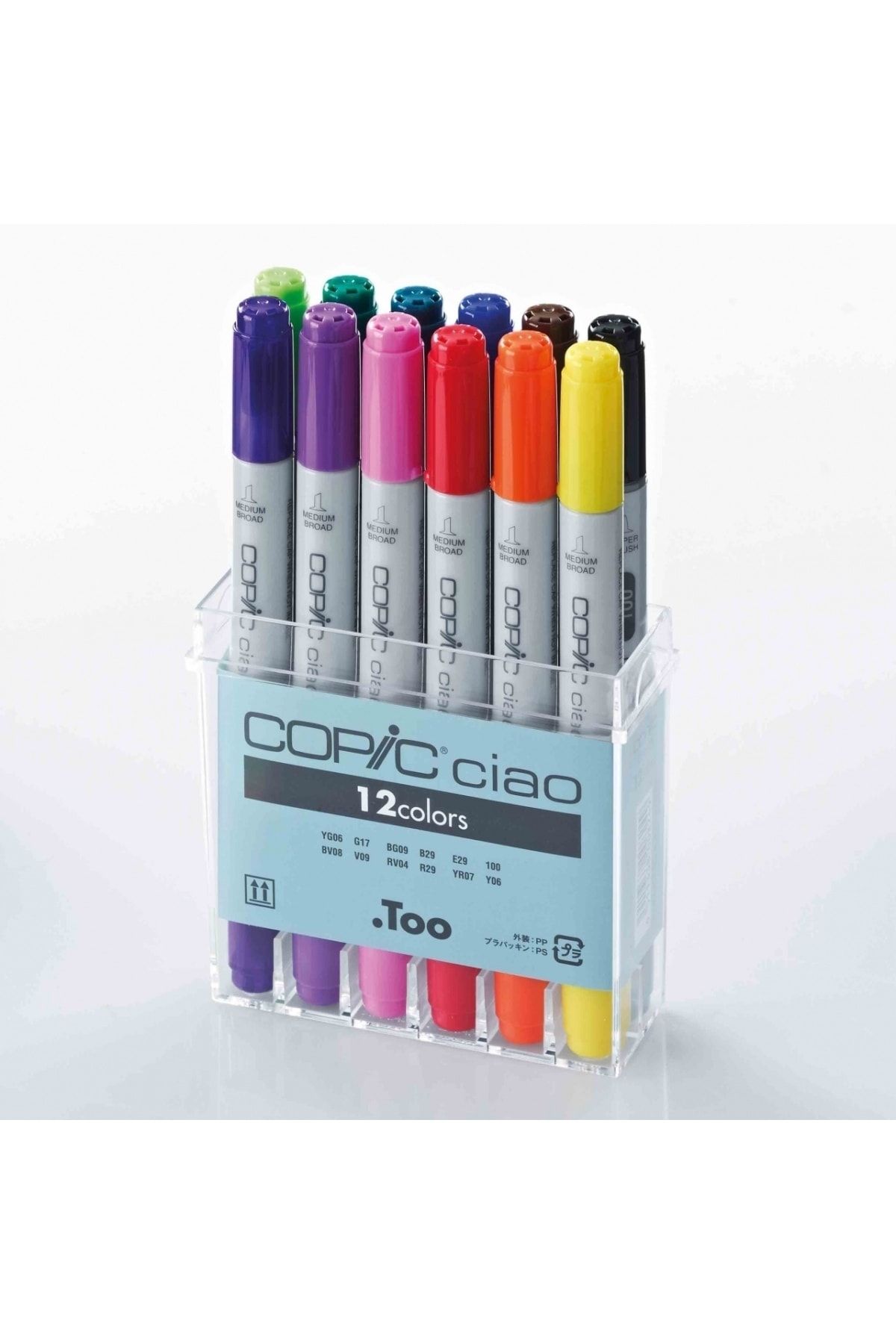 copic Ciao Marker Kalemi Basic 12'li Set