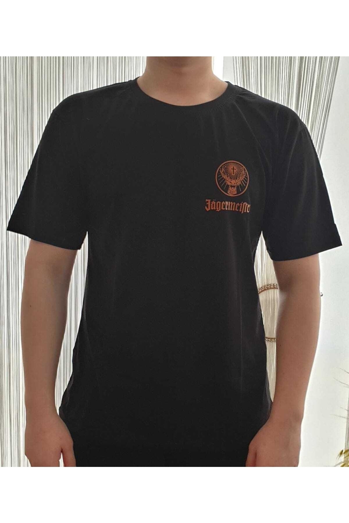 Finezza Jm Baskılı Pamuk Siyah T-shirt M Beden - 892