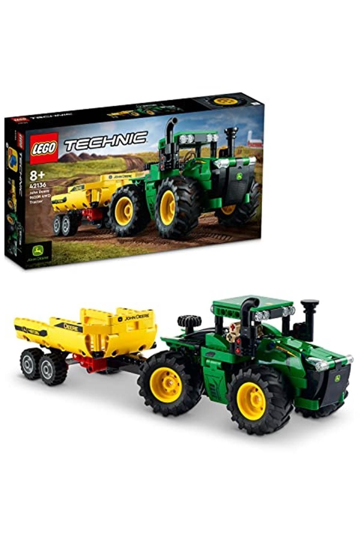 LEGO Technic 9620r 4wd Traktör 42136 - 8 Yaş Ve Üzeri Çocuklar Için Oyuncak Traktör Yapım Seti (39