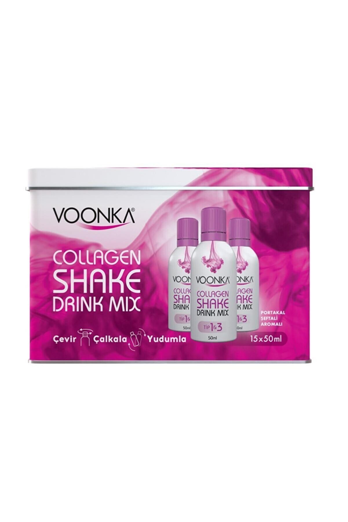 Voonka Collagen Shake Drink Mıx 15 x 50 ml