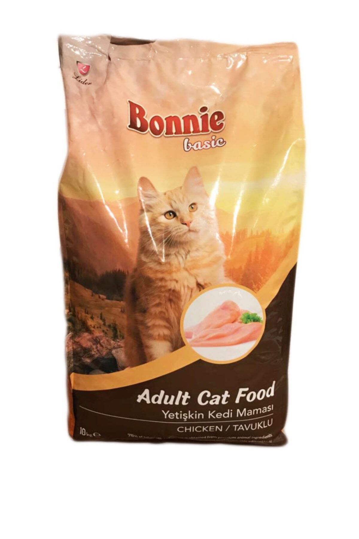 Bonnie Yetişkin Tavuklu Kedi Maması 10 Kg