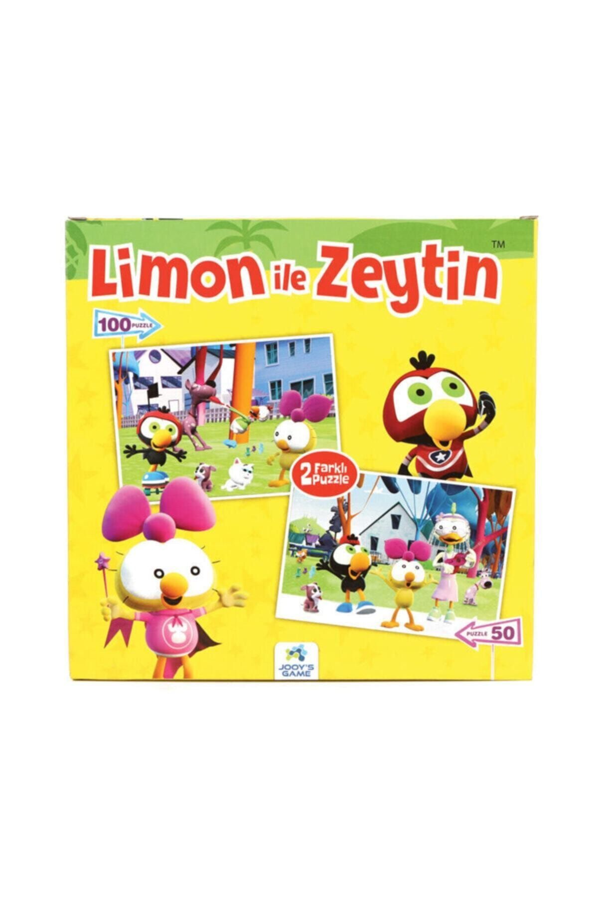 CA Games Limon Zeytin 2'li Yapboz Puzzle 100+50 Parça