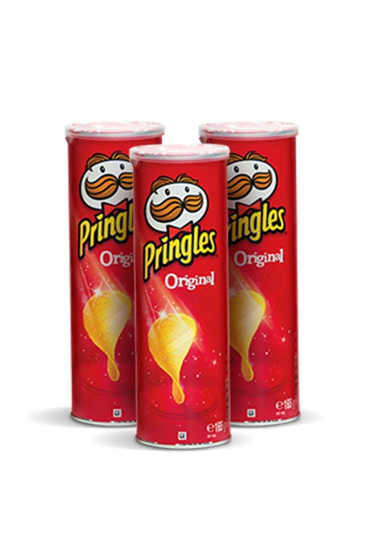 Pringles Prıngles 165gr Orgınal X3 Ats-set-02